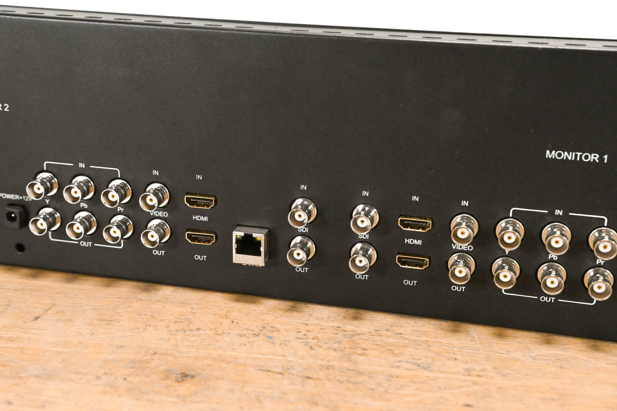 Elvid SRM-7X2-LT StudioVision Dual 7" Monitor Rackmount NO POWER SUPPLY