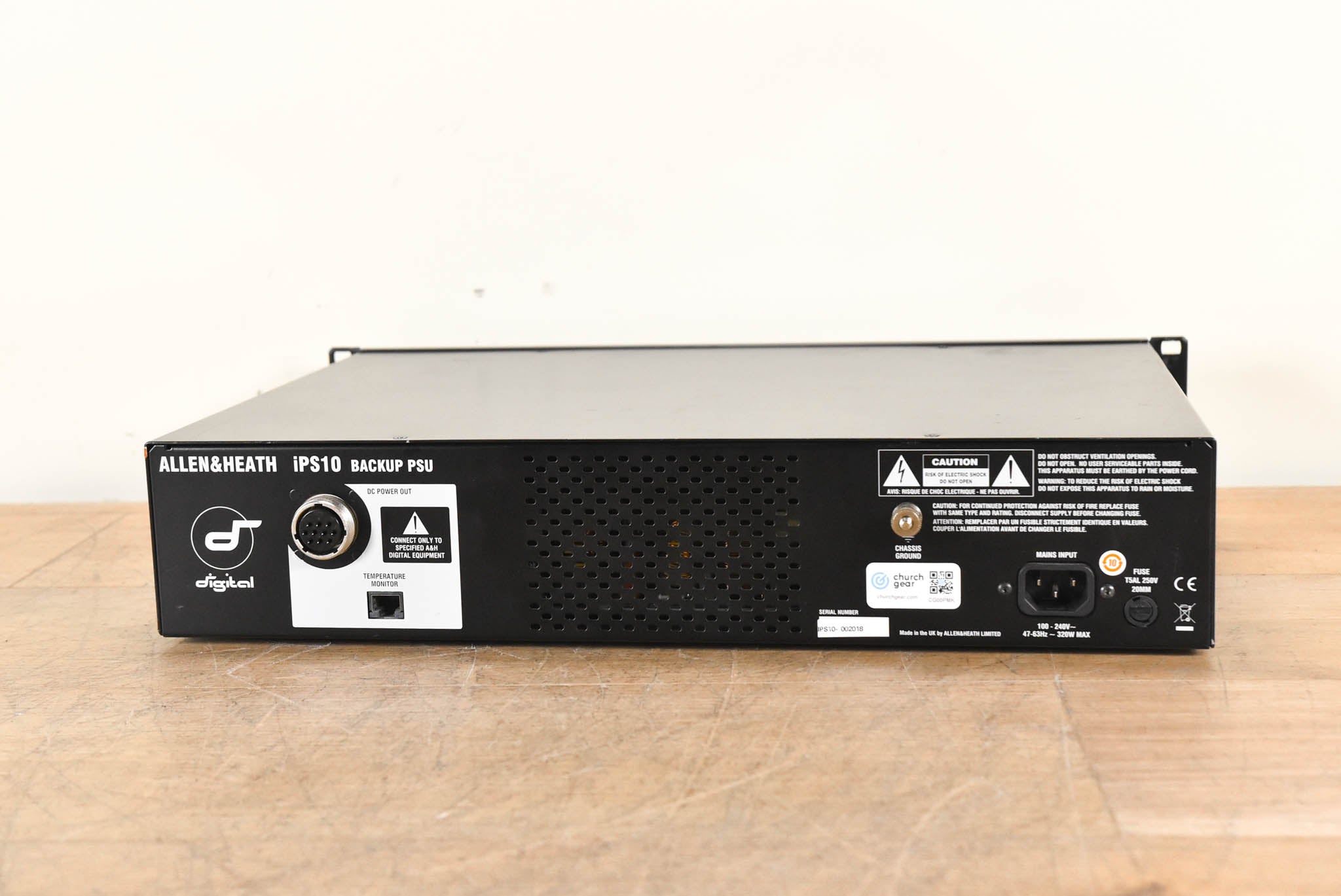 Allen & Heath iPS10 Redundant Power Supply for iLive Consoles