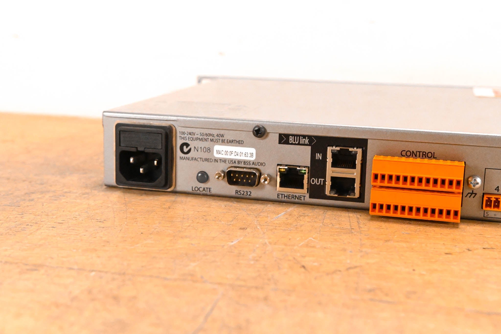 BSS London BLU-100 12x8 Signal Processor with BLU Link