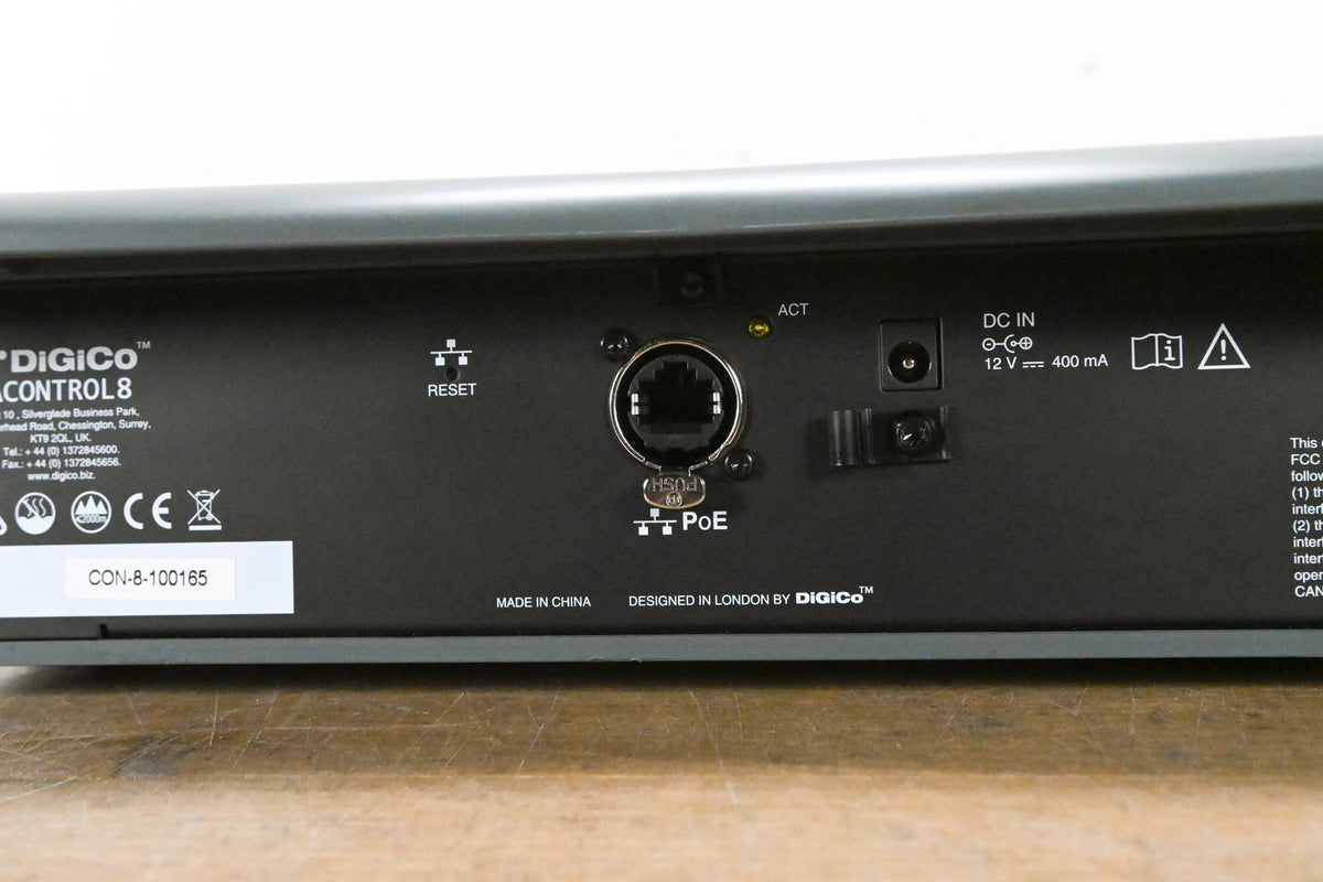DiGiCo ACONTROL8 8-Fader Remote Control Surface for 4REA4