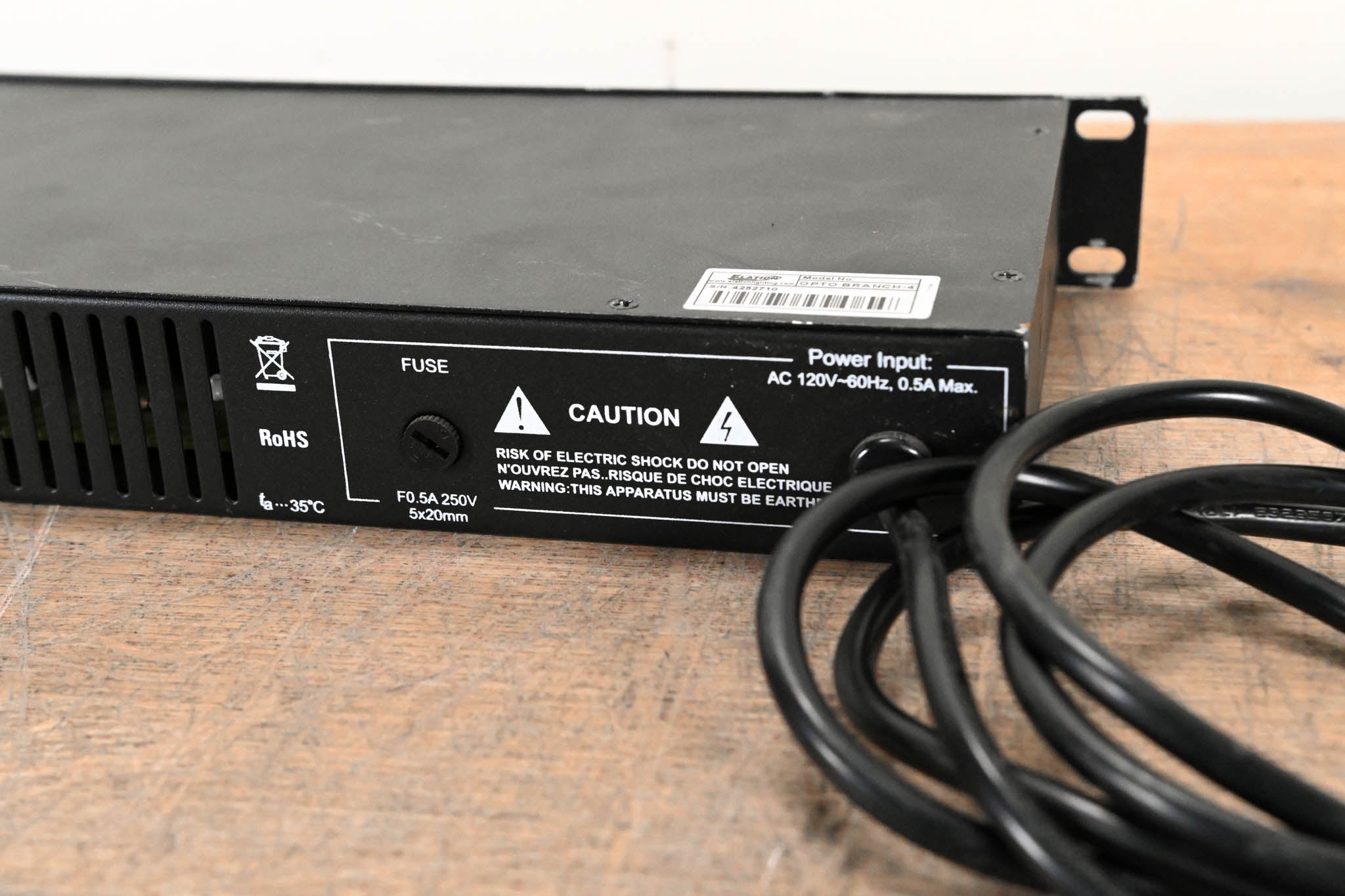 Elation Opto Branch-4 Four-Way DMX Distributor/Booster