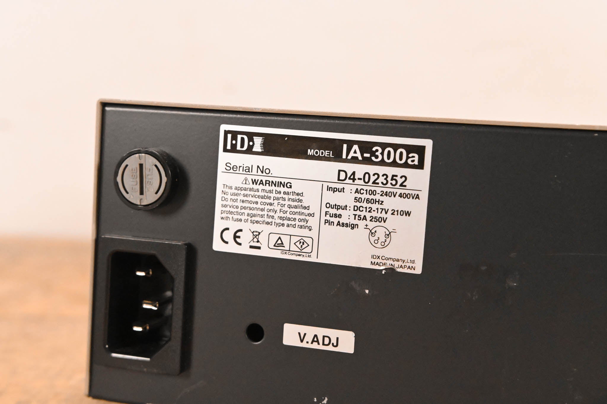 IDX System Technology IA-300a Triple-Channel Camera Power Supply