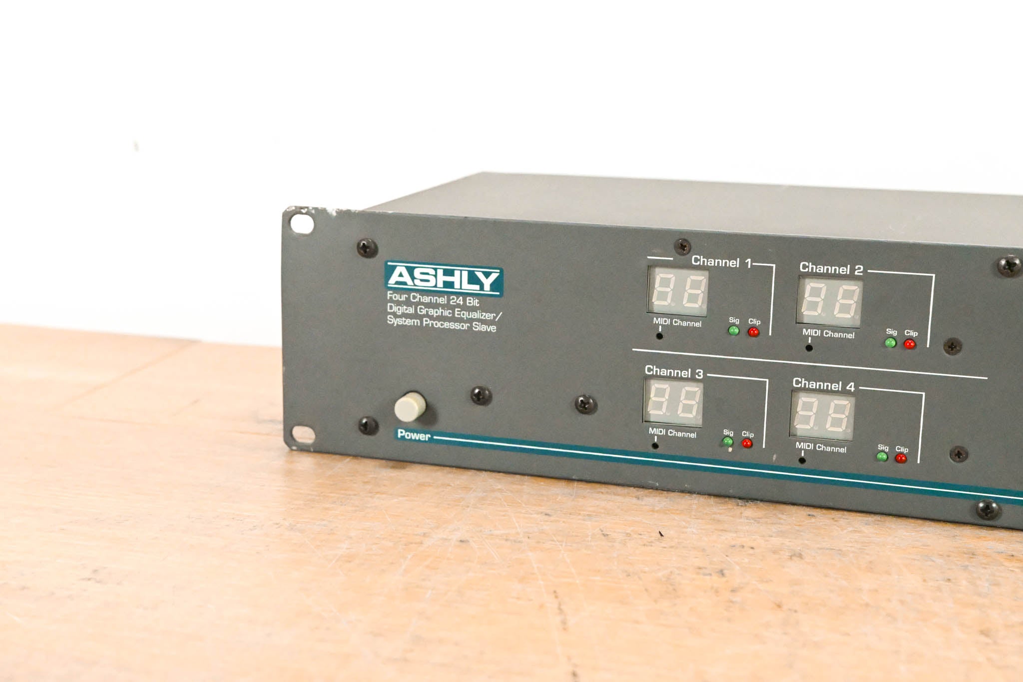 Ashly Protea System II 4.24GS 4-Channel Digital Graphic Equalizer Slave