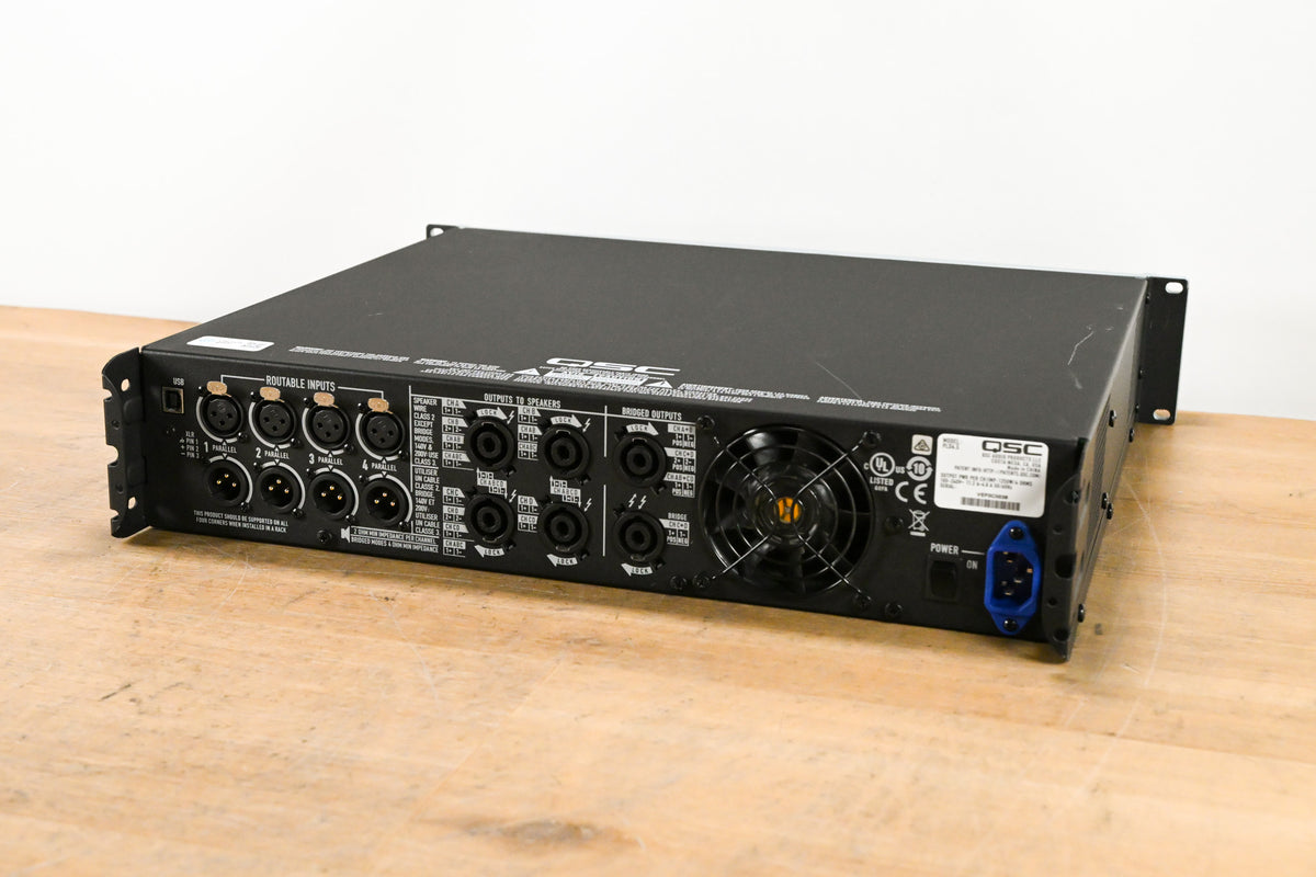 QSC PLD4.5 Four-Channel Power Amplifier with DSP