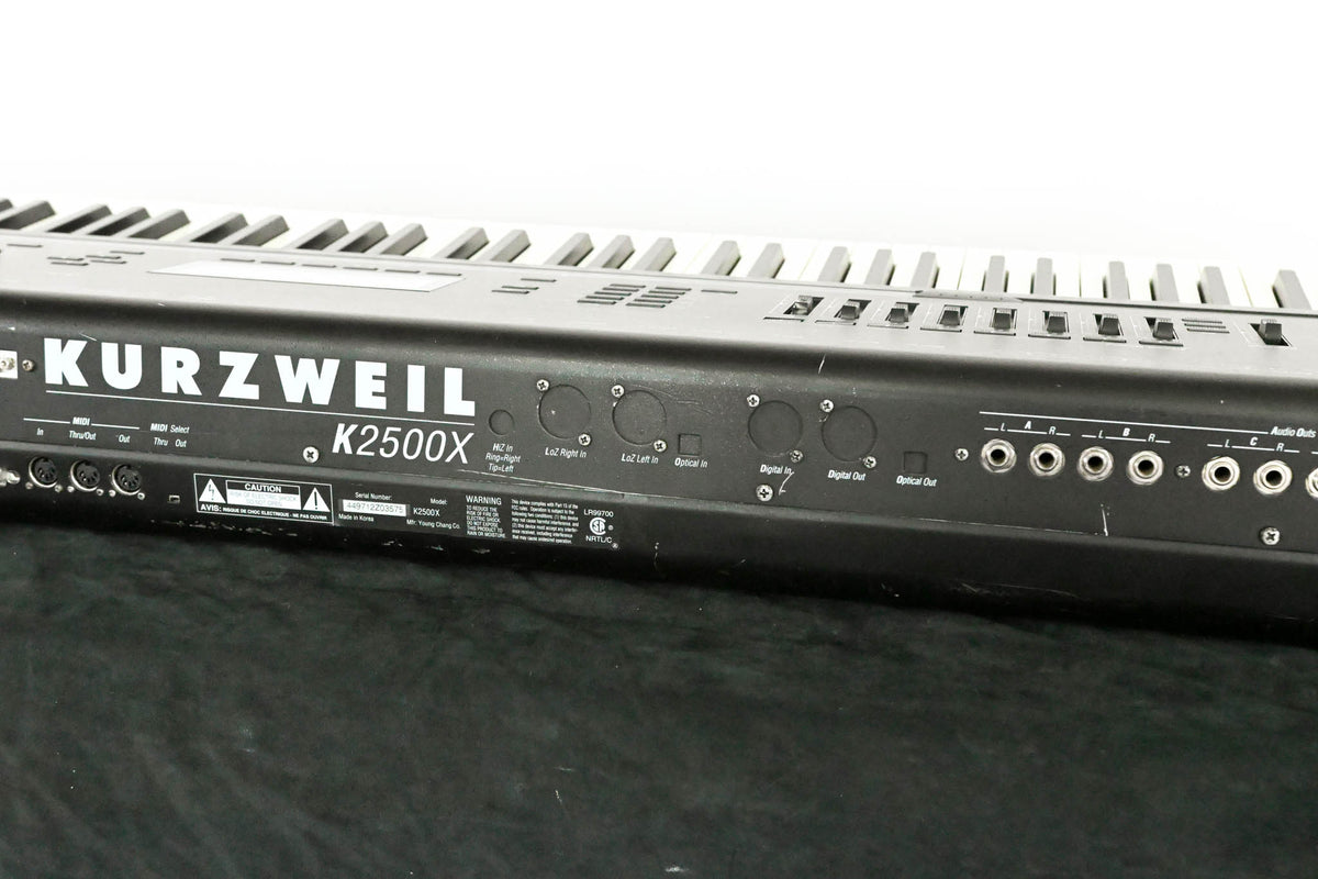 Kurzweil K2500X 88-Key Digital Workstation Synthesizer