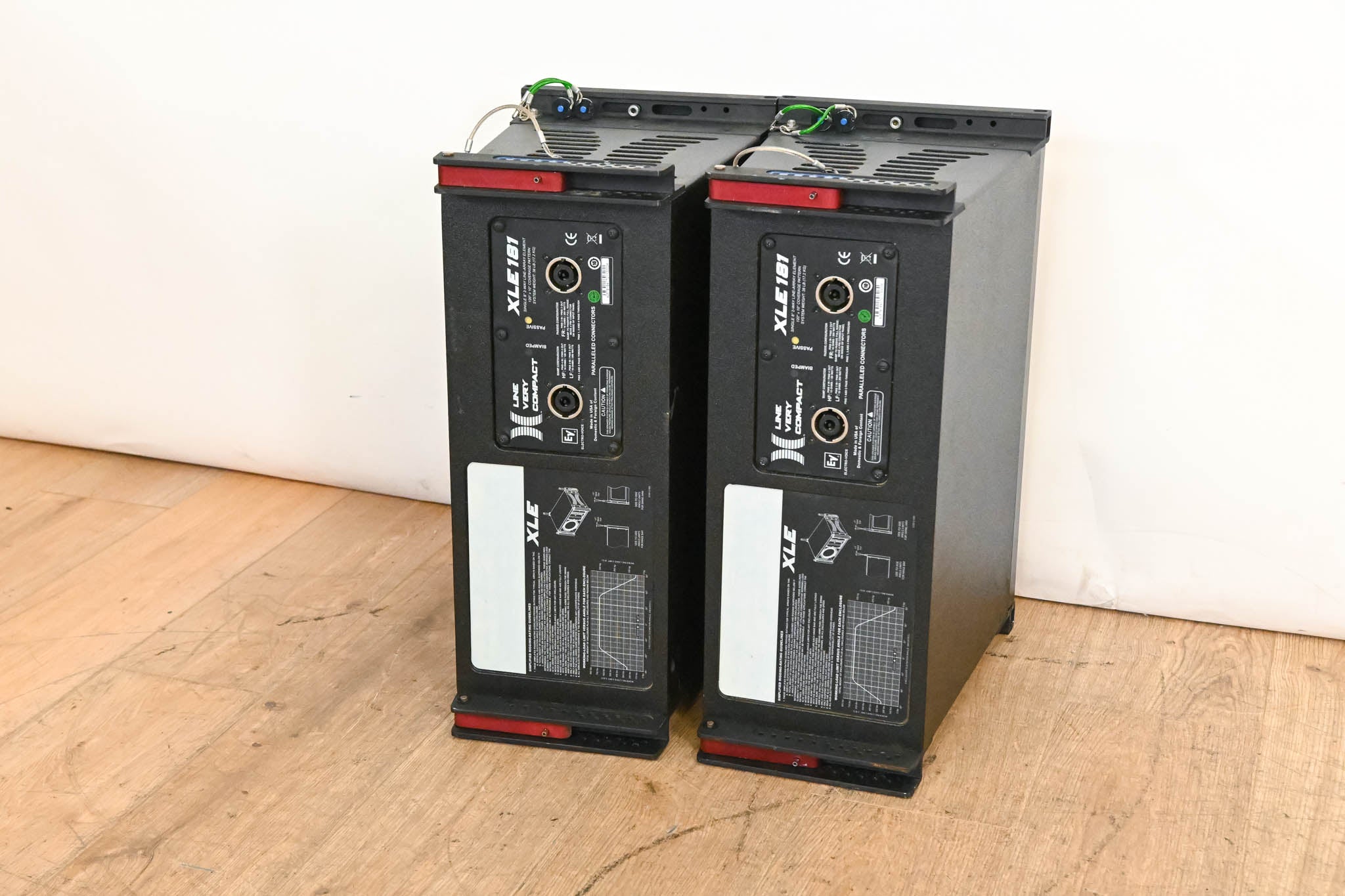 Electro-Voice (EV) XLE181 8" 2-Way Passive Line Array Speaker (PAIR)