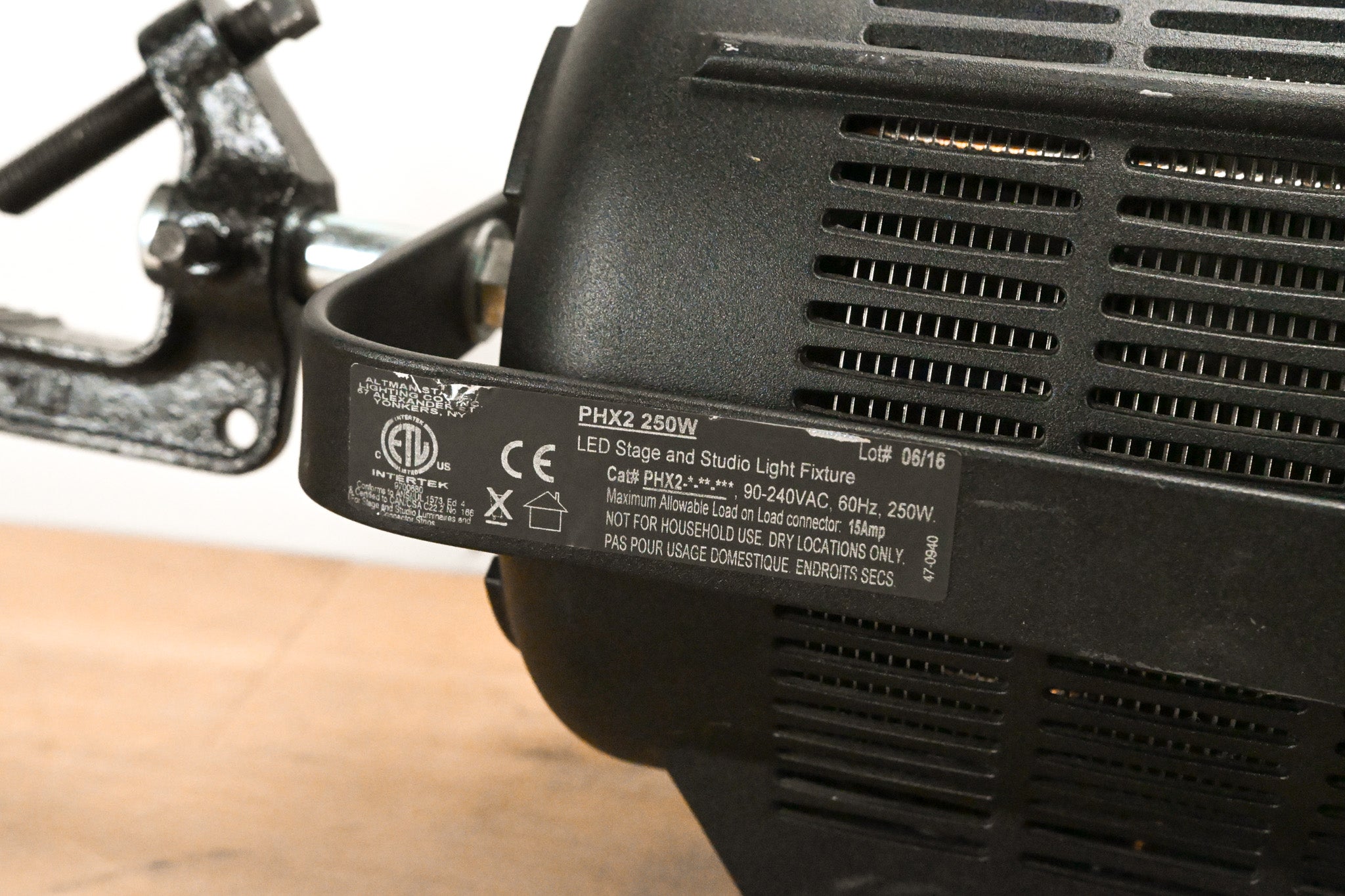 Altman PHX 250W 3000K LED Profile Spot 19 Degree Ellipsoidal Light
