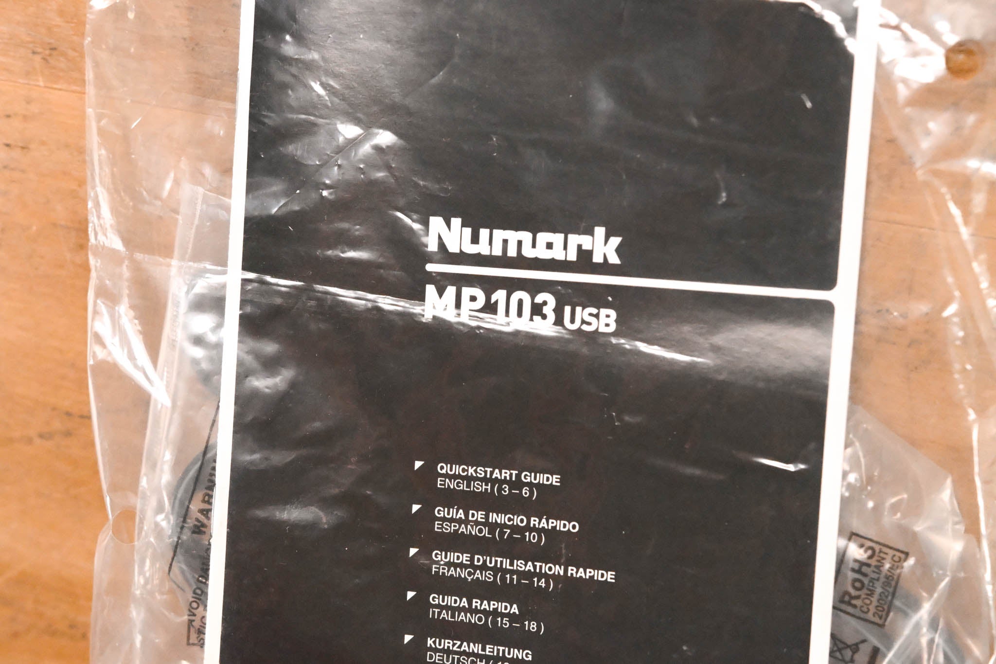 Numark MP103USB Professional MP3 USB/CD Player