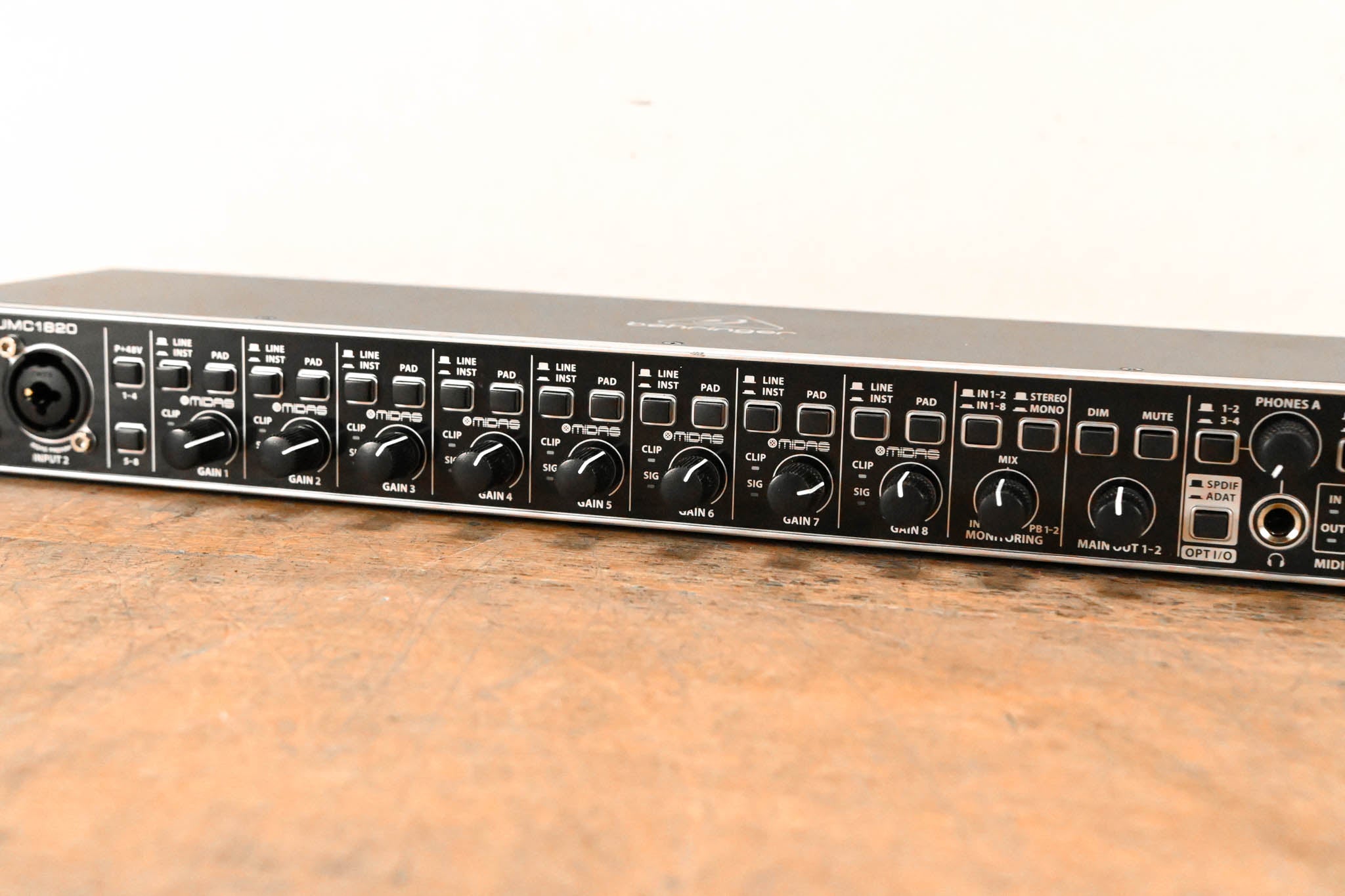 Behringer U-Phoria UMC1820 USB Audio Interface (NO POWER SUPPLY)