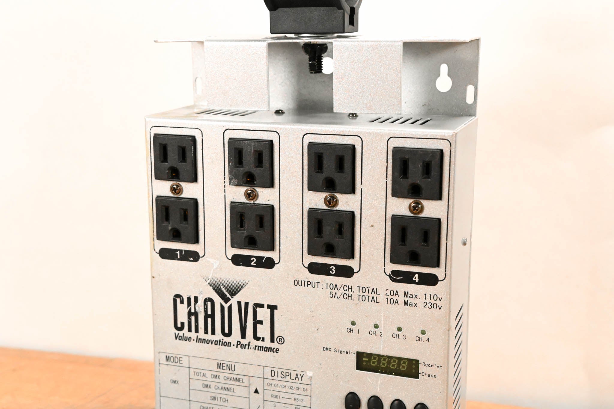 Chauvet DMX-4 4-Channel DMX Dimmer/Relay Pack