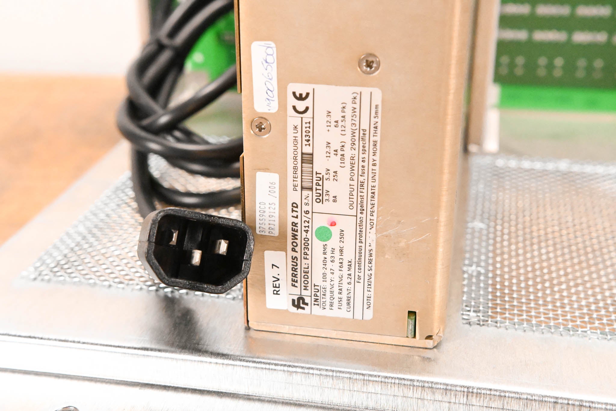 Solid State Logic C300 HD Power Distribution Assembly w/Ferrus Power PSU