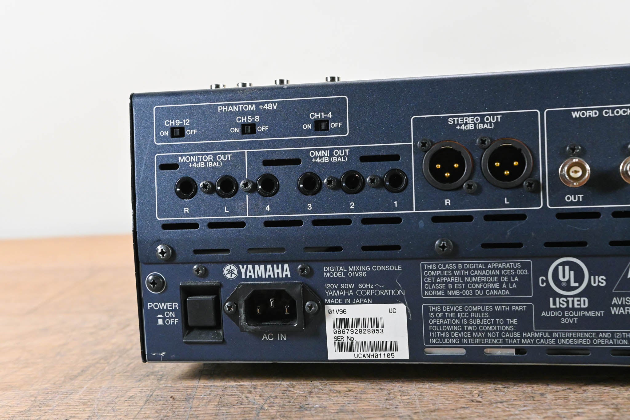 Yamaha 01V96 24-Bit/96k Digital Recording Mixer