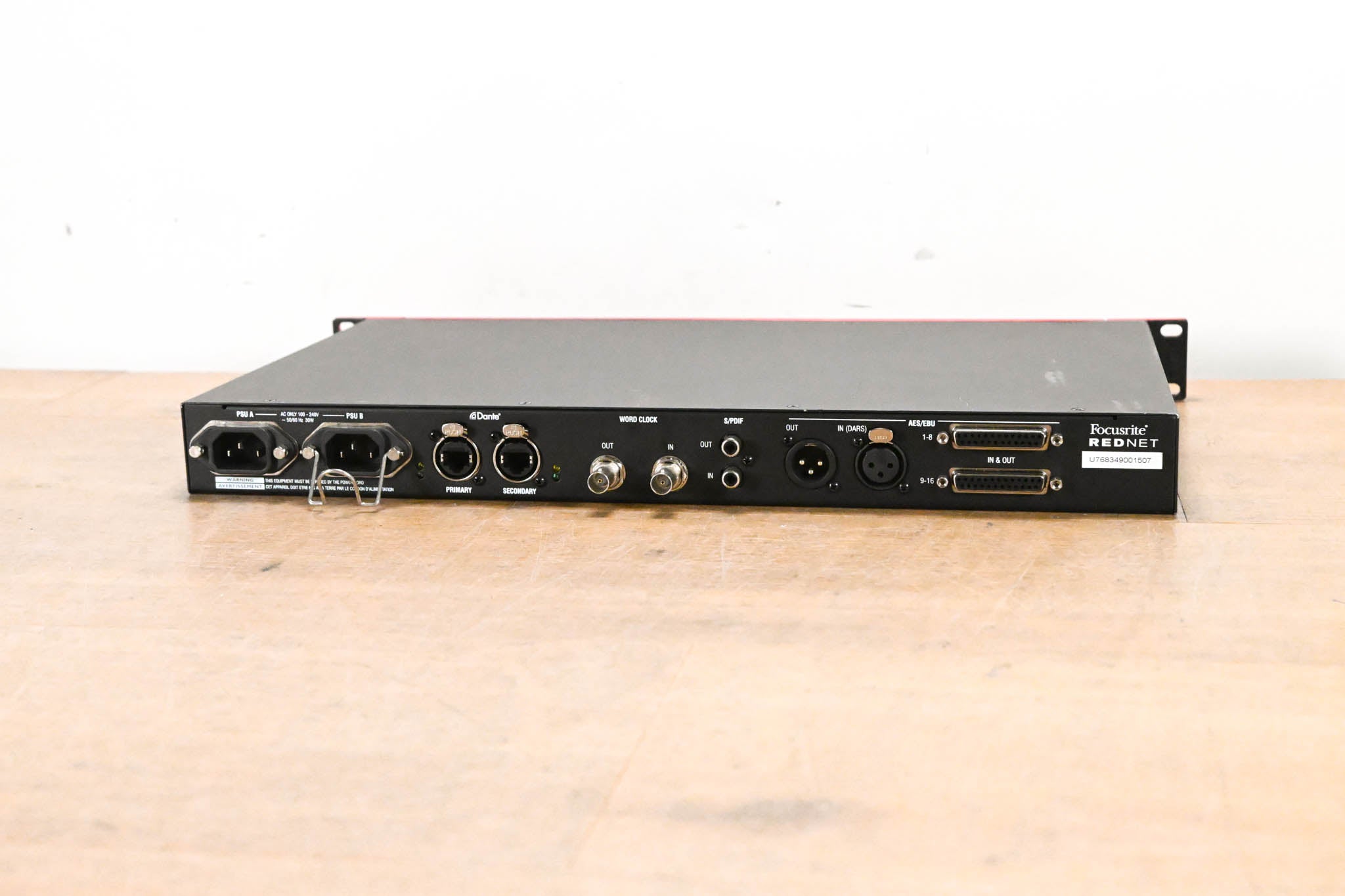 Focusrite RedNet D16R 16-CH RedNet AES3 Interface for Dante Networks