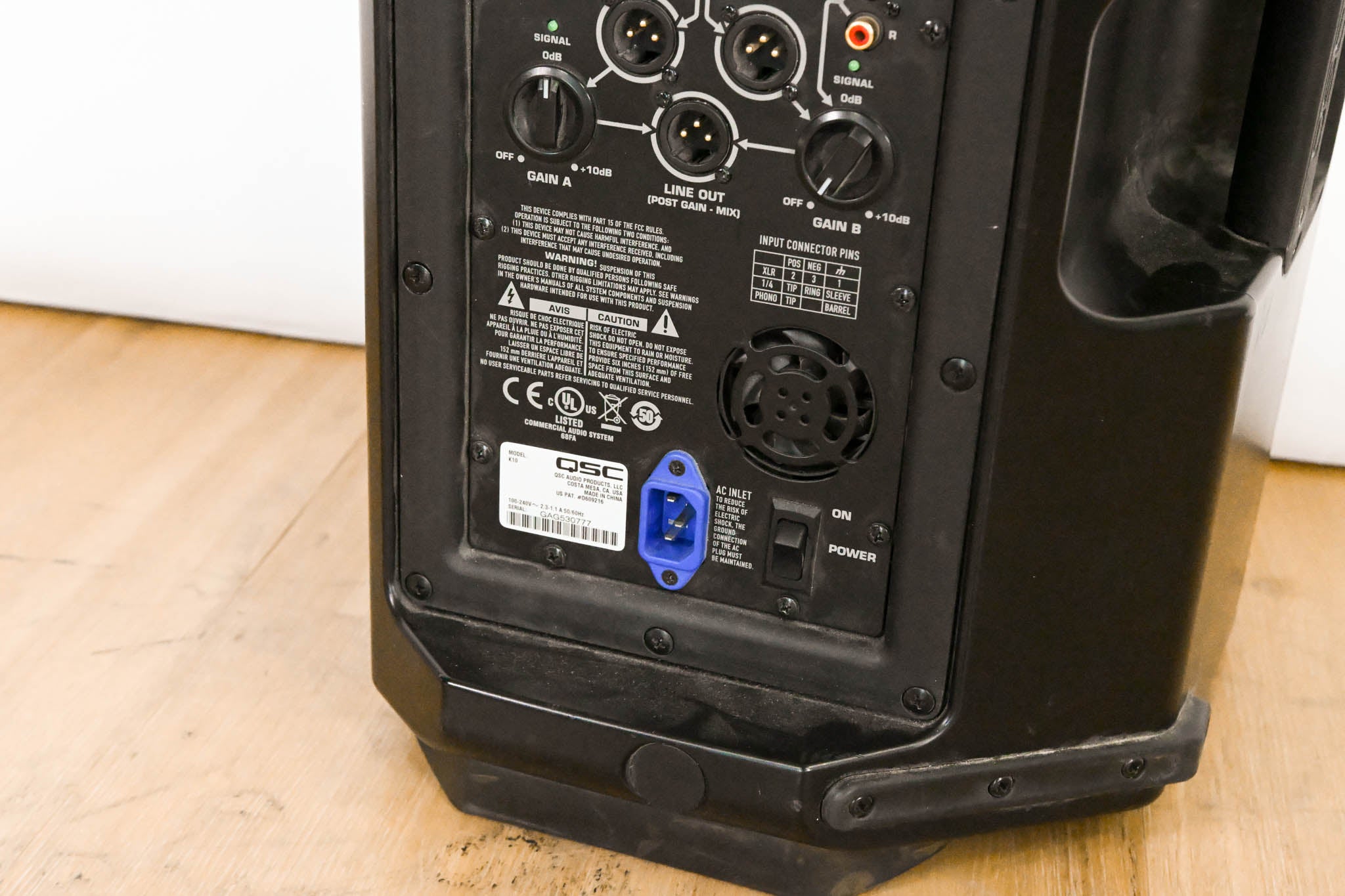 QSC K10 1000W 1x10" 2-Way Powered Speaker