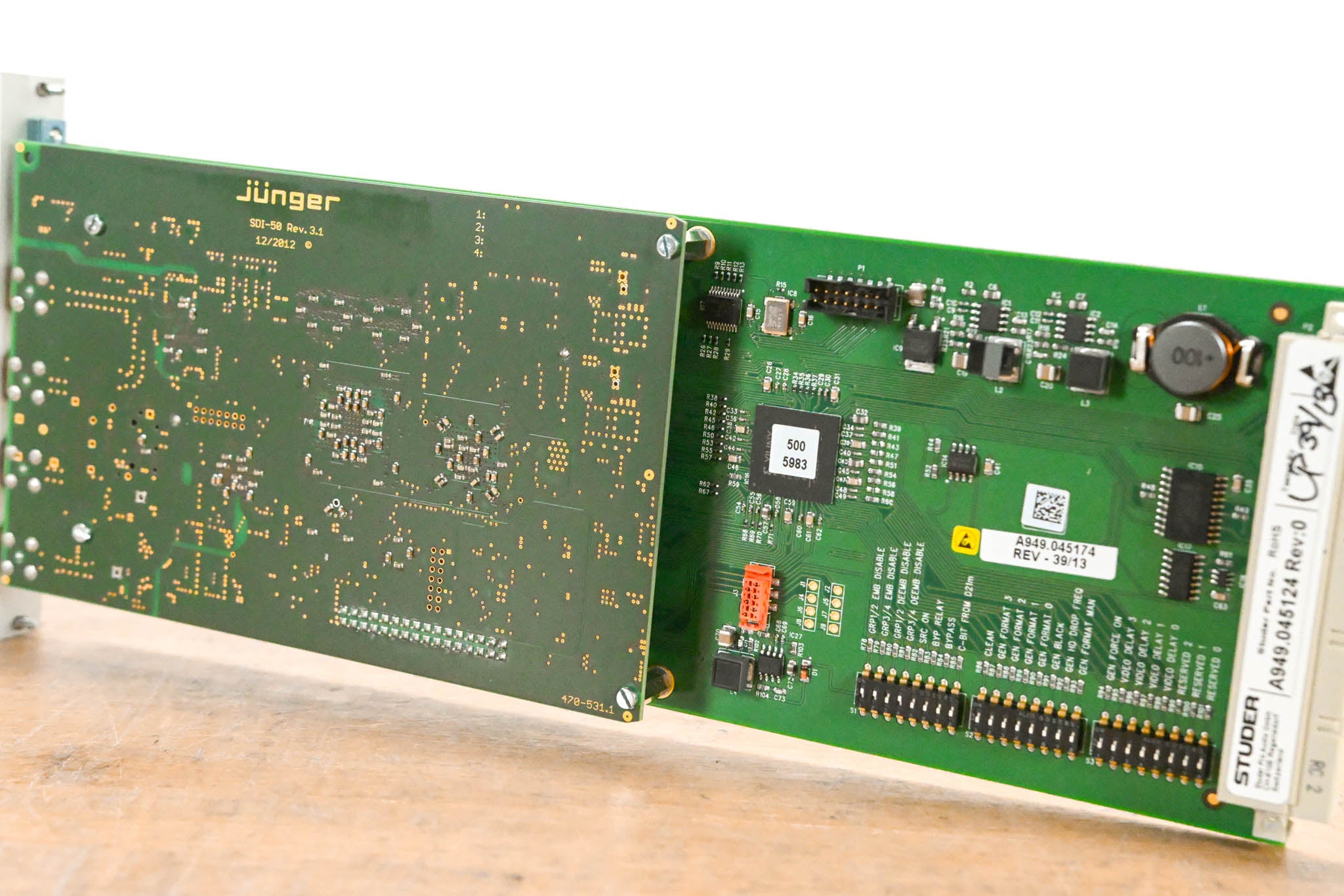 Studer 3G SDI I/O Card Embedder/De-Embedder Card
