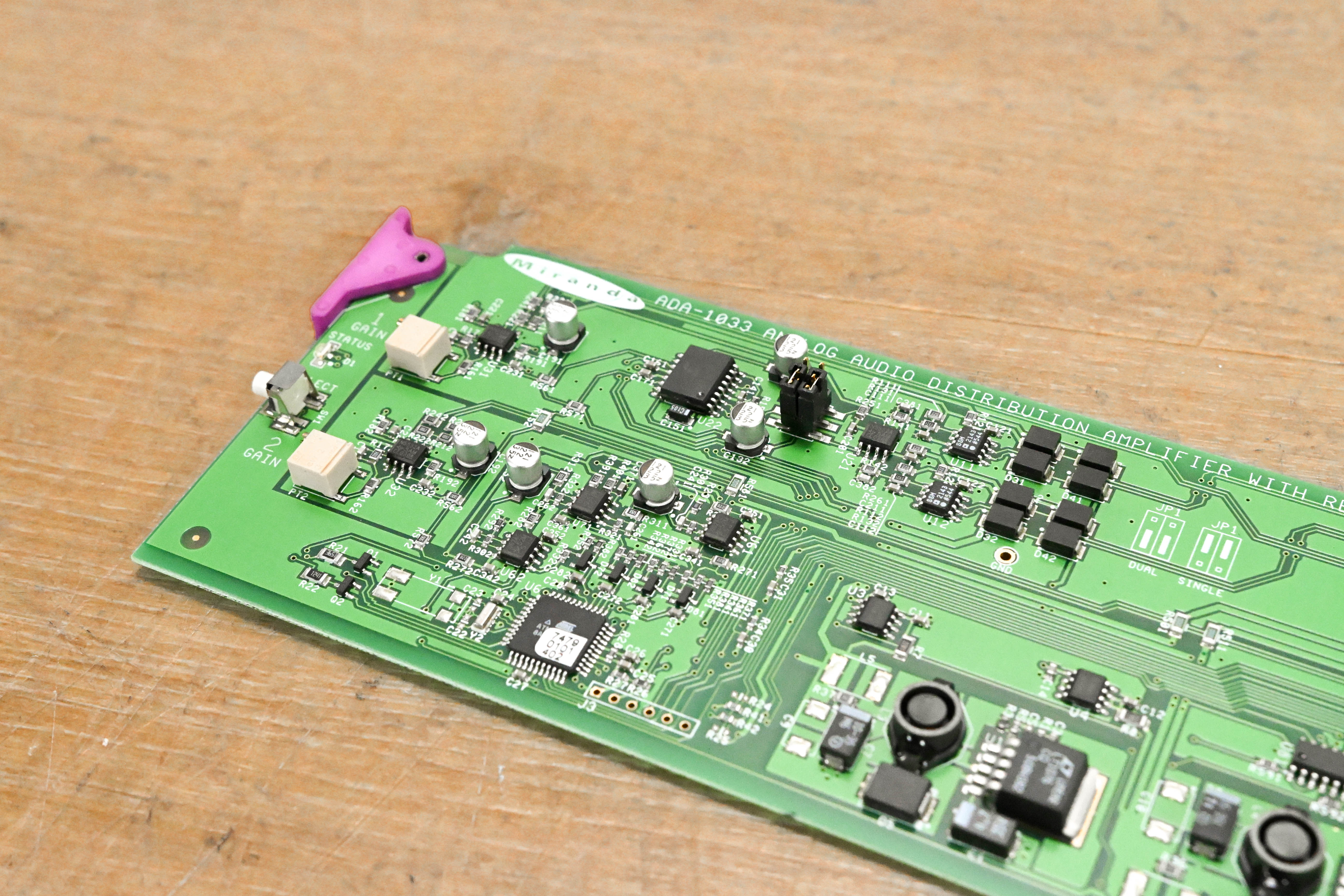 Miranda ADA-1033 Analog Audio Distribution Amplifier with Remote Gain