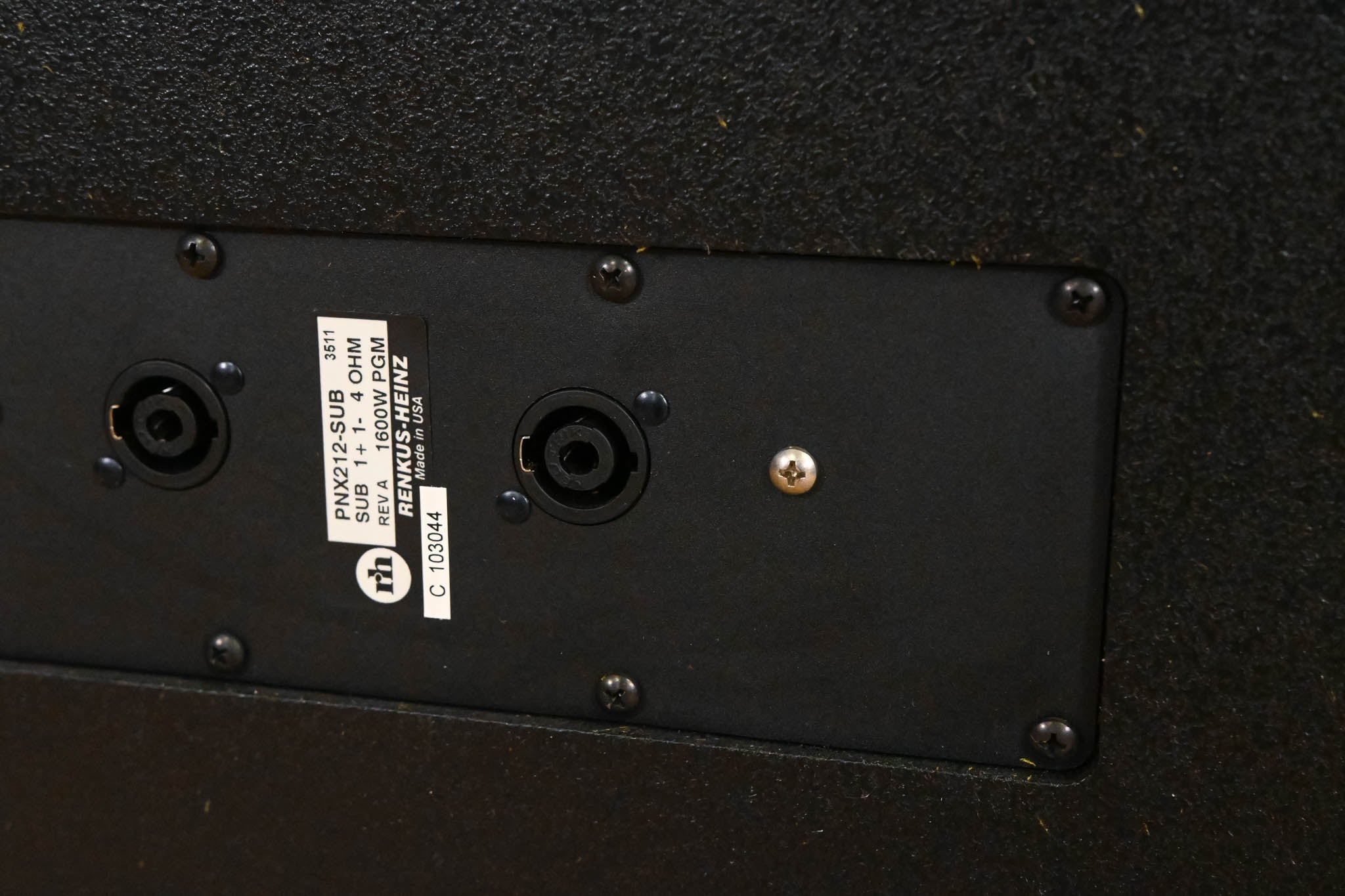 Renkus Heinz PNX212-SUB Dual 12" Passive Subwoofer