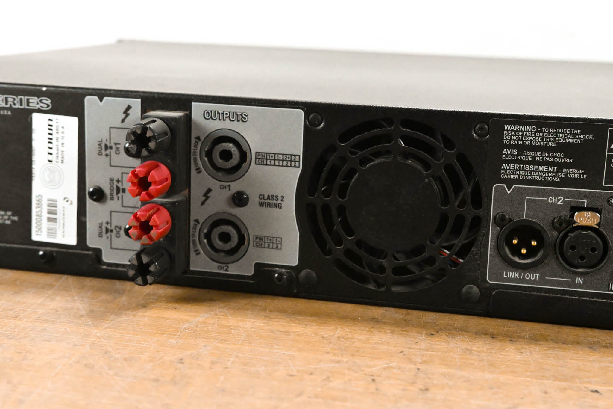 Crown XTi 6002 Two-Channel, 2100W @ 4Ω Power Amplifier