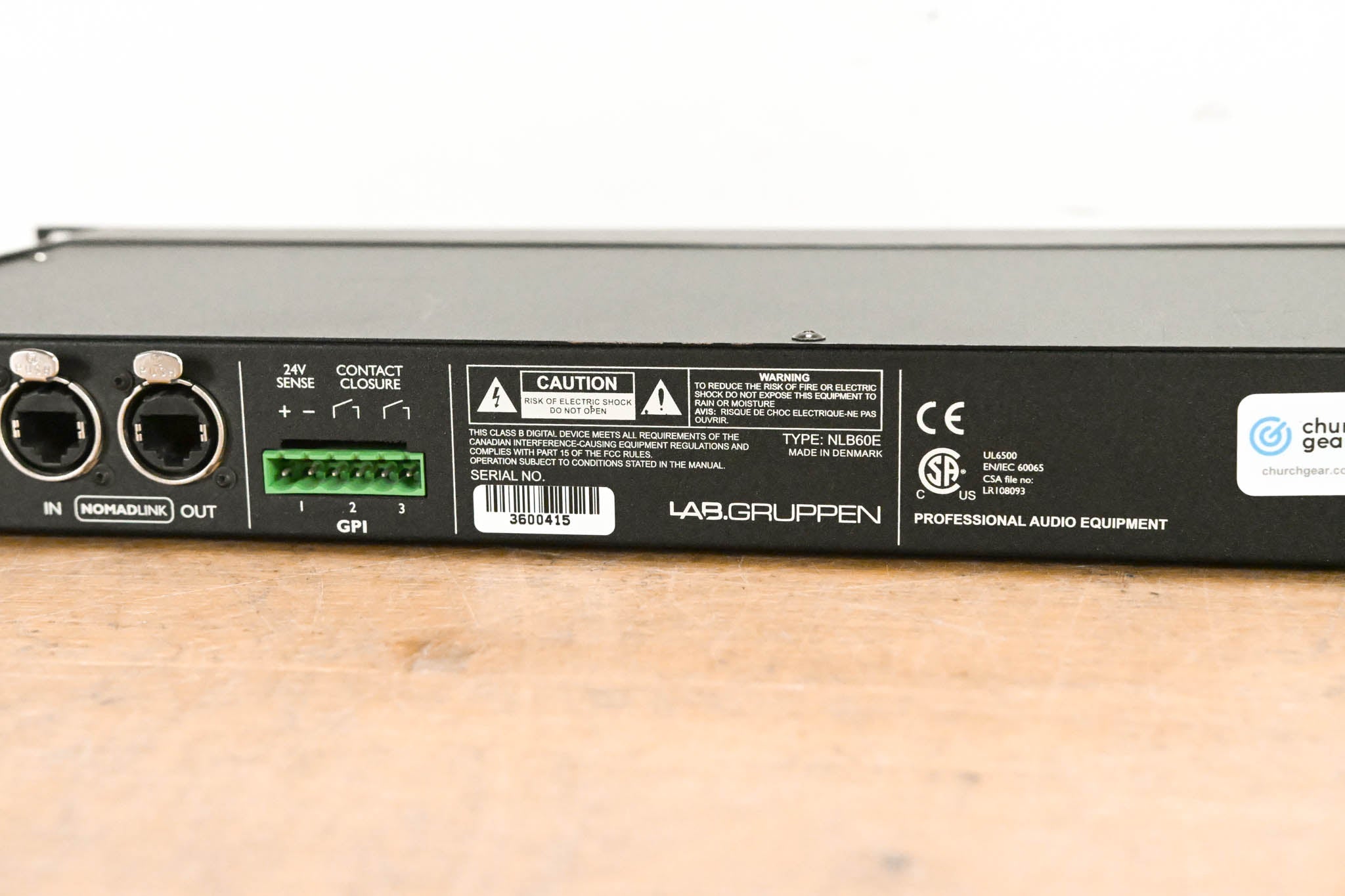Lab Gruppen NLB-60E NomadLink Bridge and Network Controller