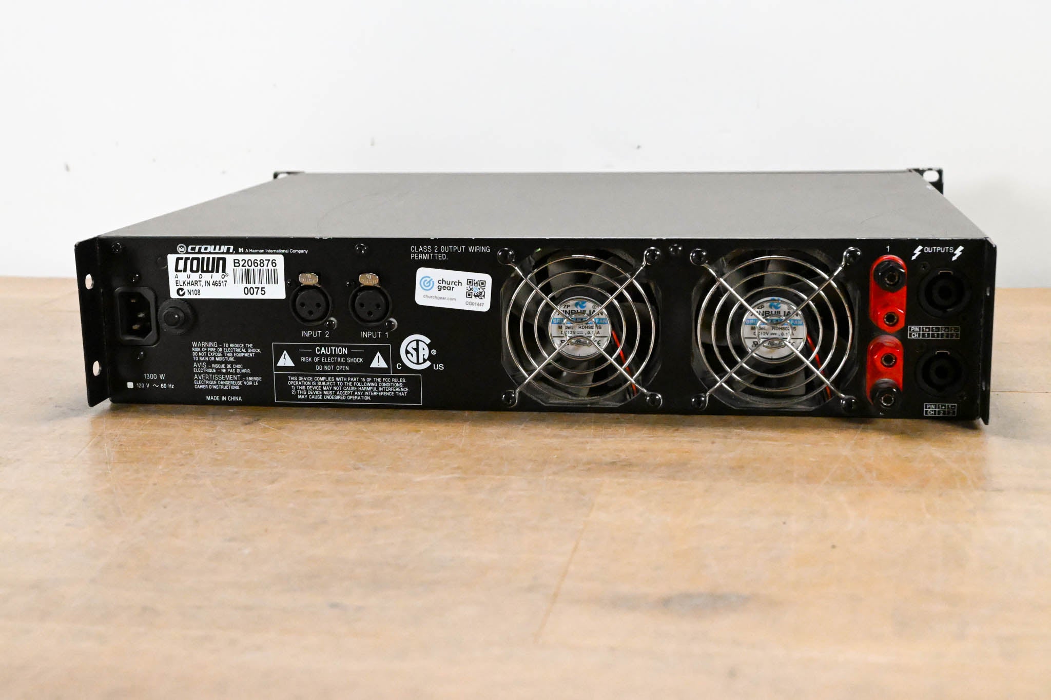 Crown XLS 402 2-Channel Power Amplifier