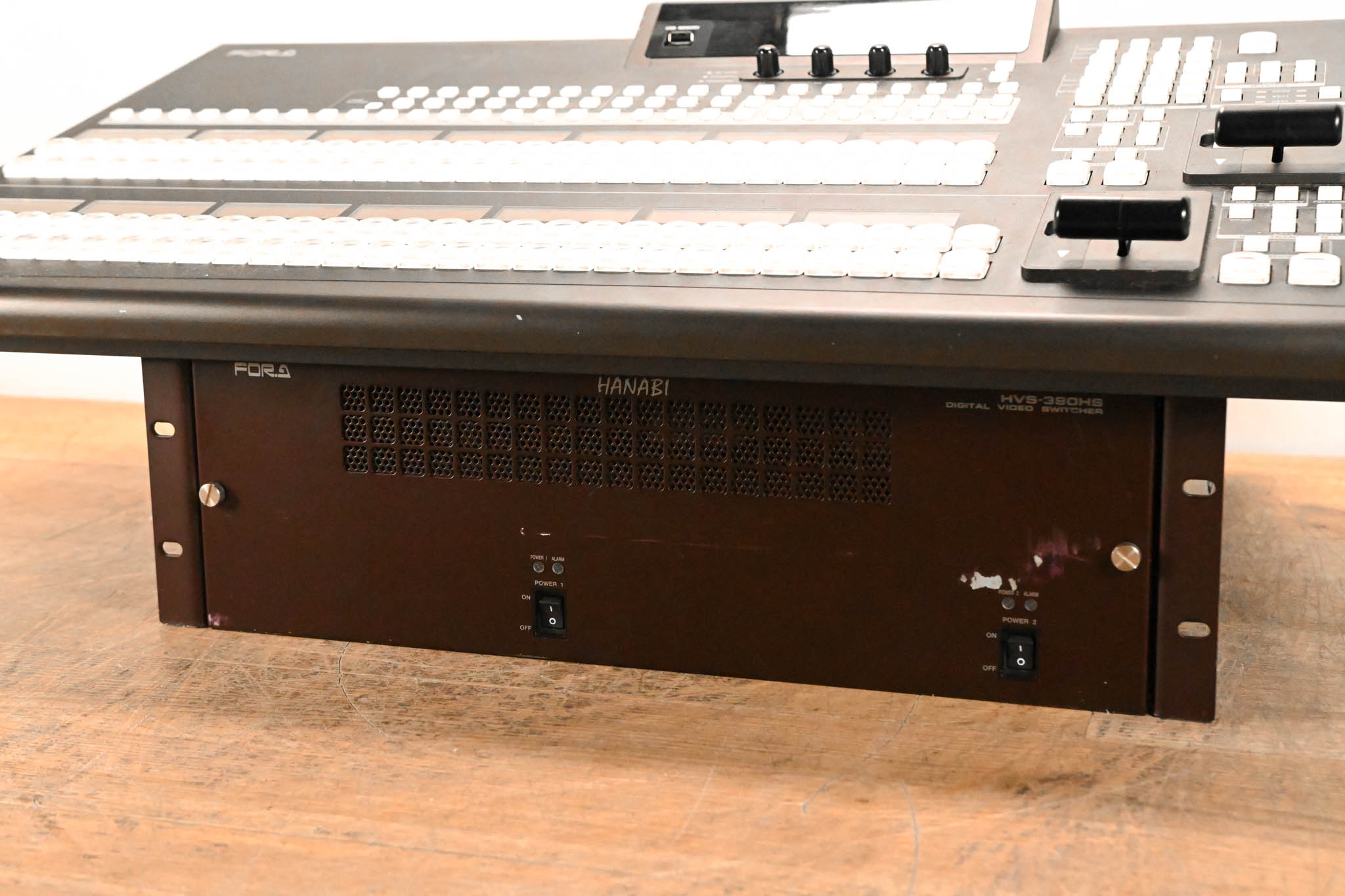 For.A HVS-390HS 2 M/E Video Switcher with HVS-392WOU Control Surface