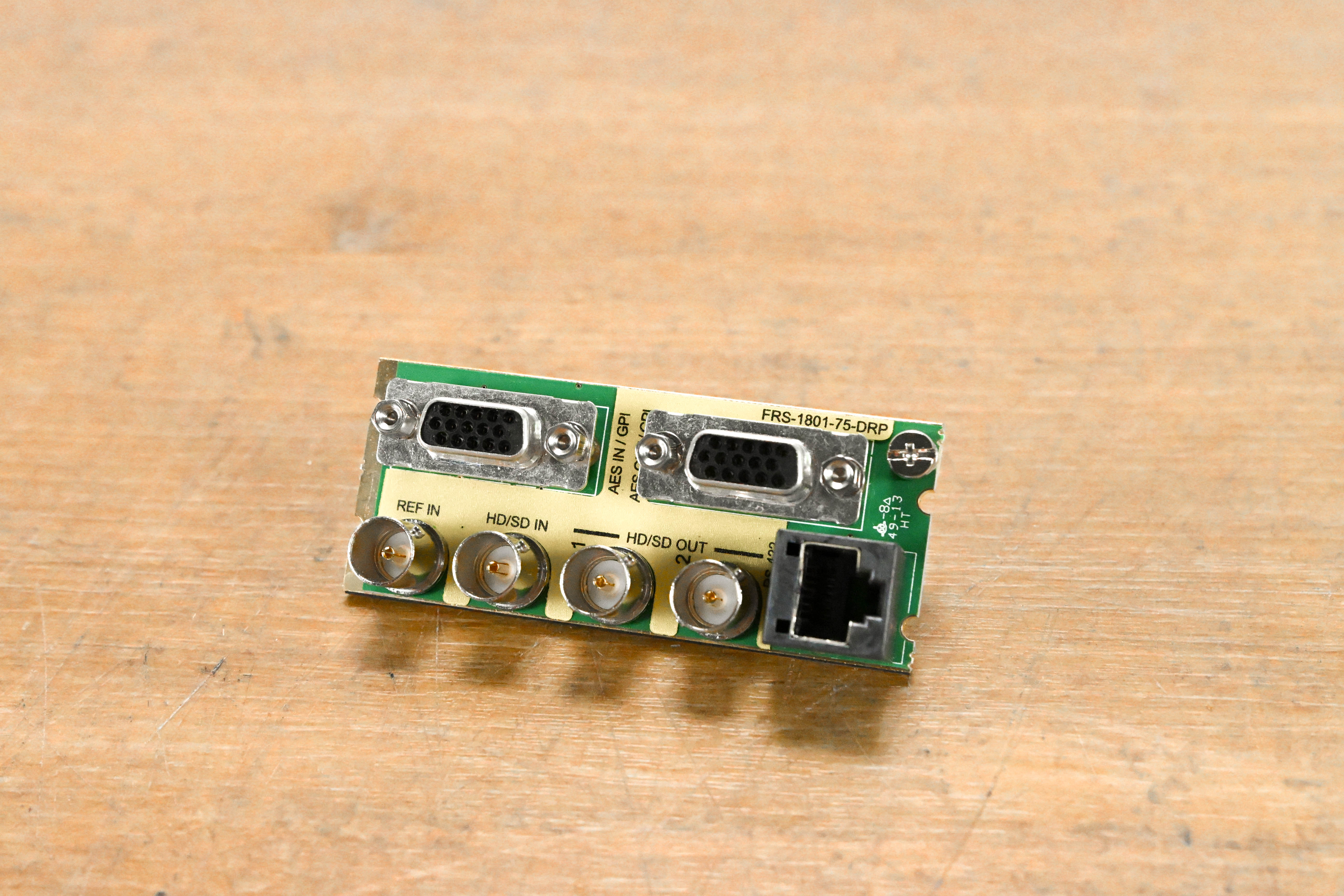 Miranda FRS-1801-75-DRP Rear I/O Module for Densité Frame