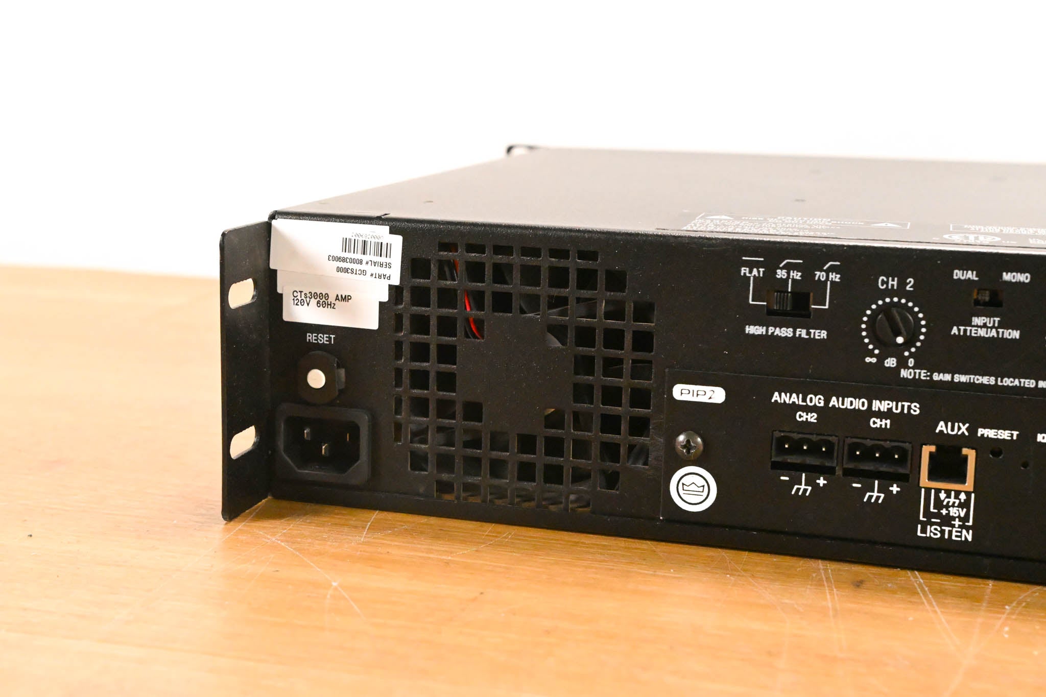Crown CTs 3000 Two-Channel 1500W Power Amplifier