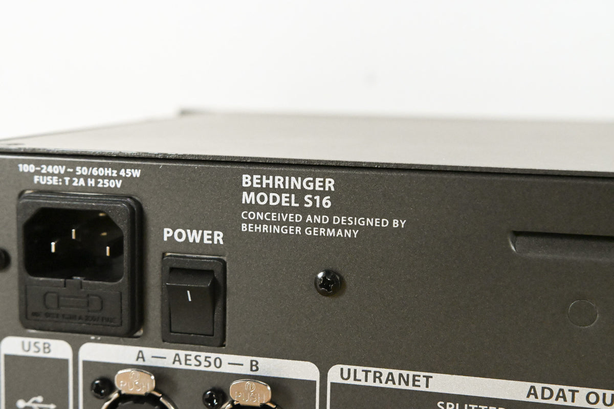 Behringer S16 16 x 8 Digital Stage Box