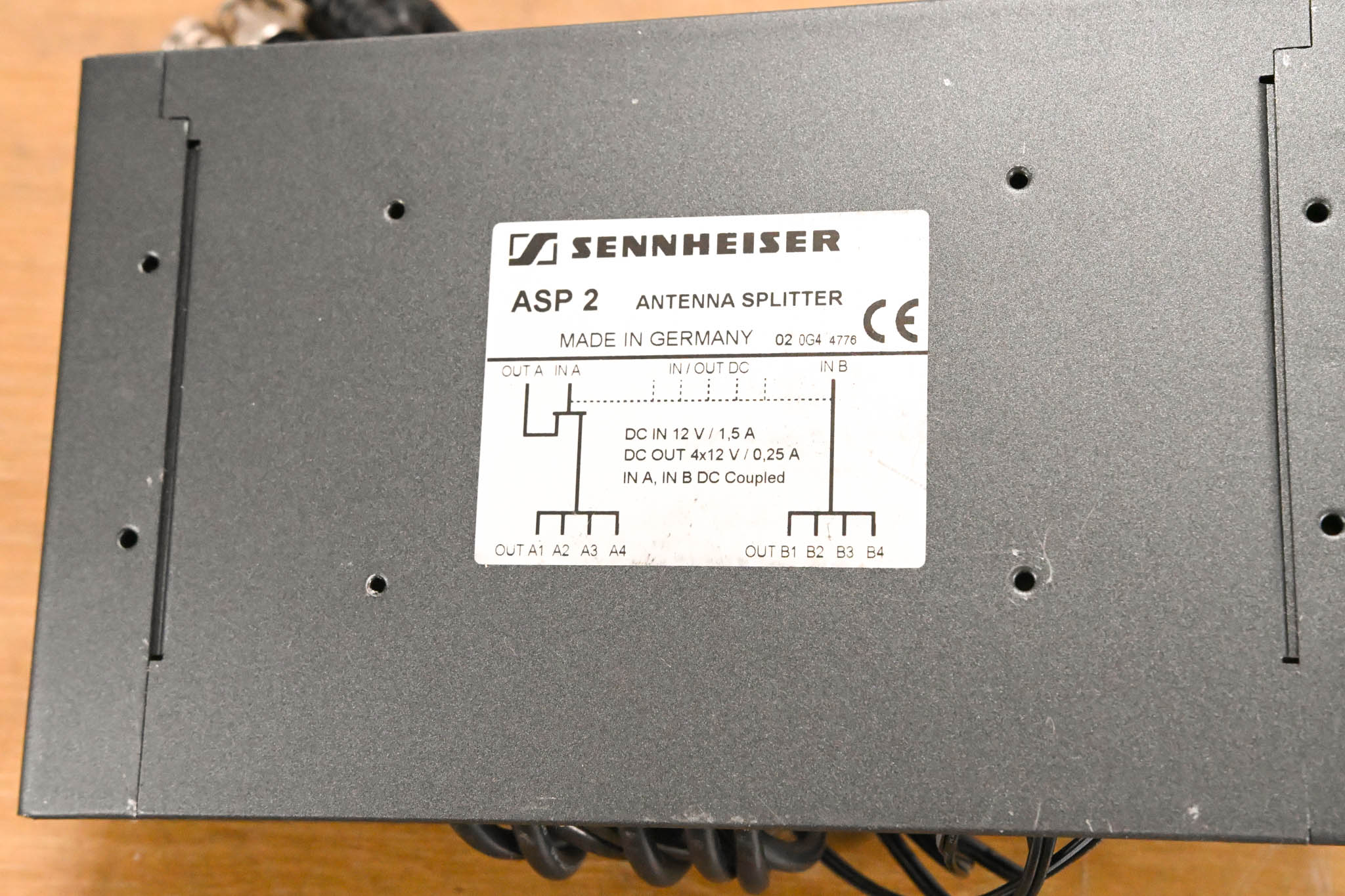 Sennheiser ASP 2 Antenna and Power Distribution System (NO POWER SUPPLY)