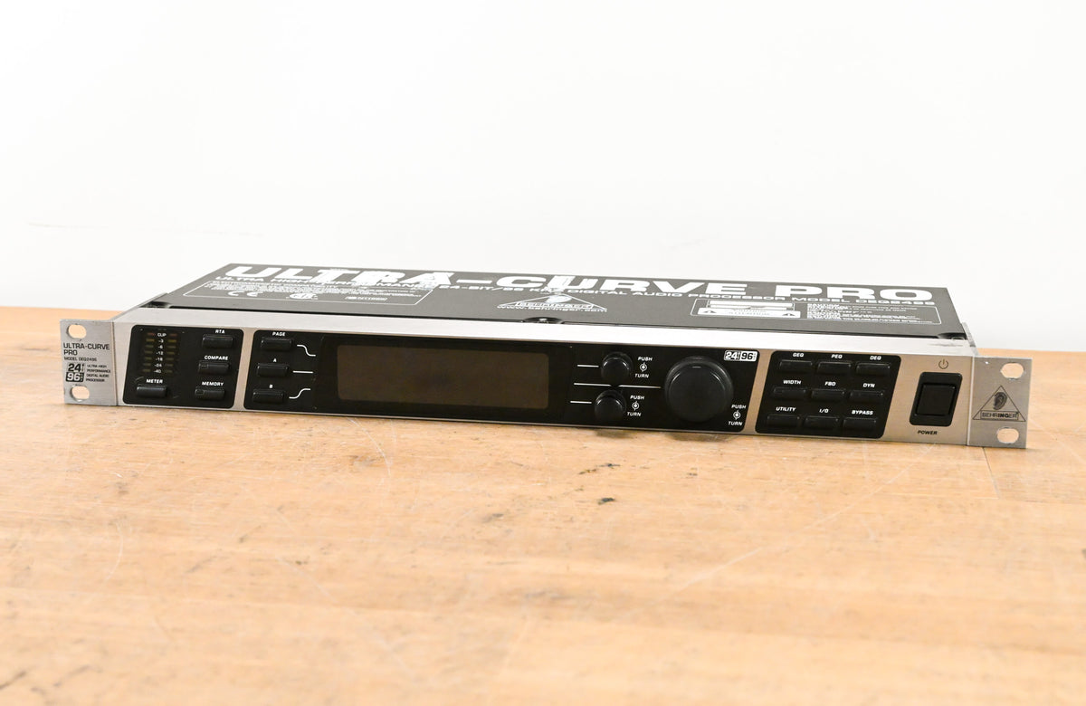 Behringer Ultracurve Pro DEQ2496 Equalizer and Mastering Processor