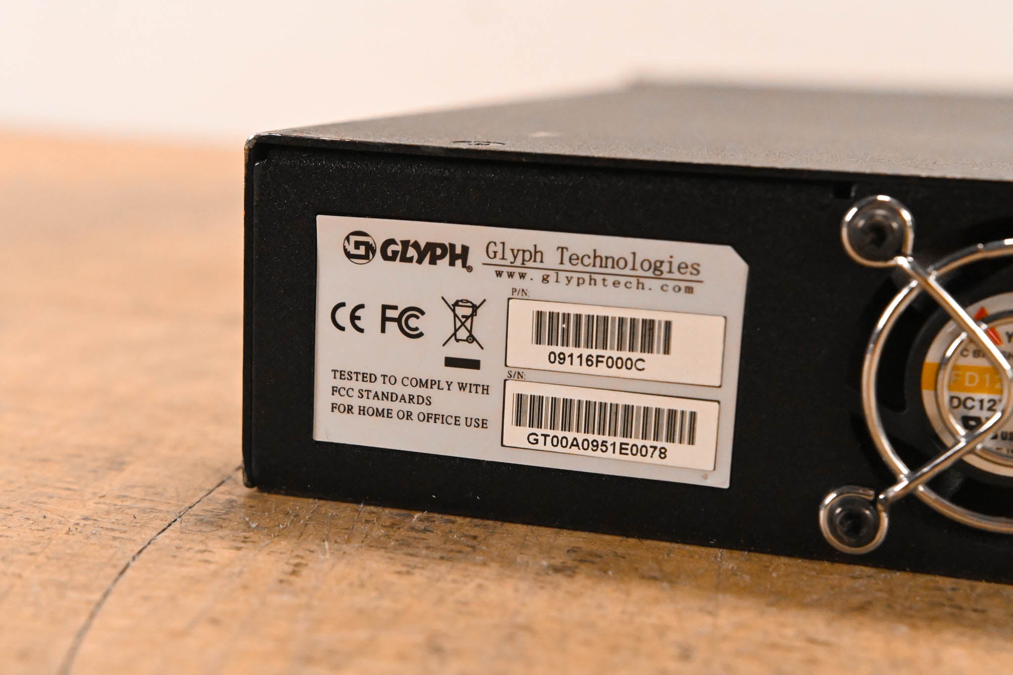 Glyph GT103 Firewire 800 3 Bay Hard Drive Docking Station (NO KEYS)