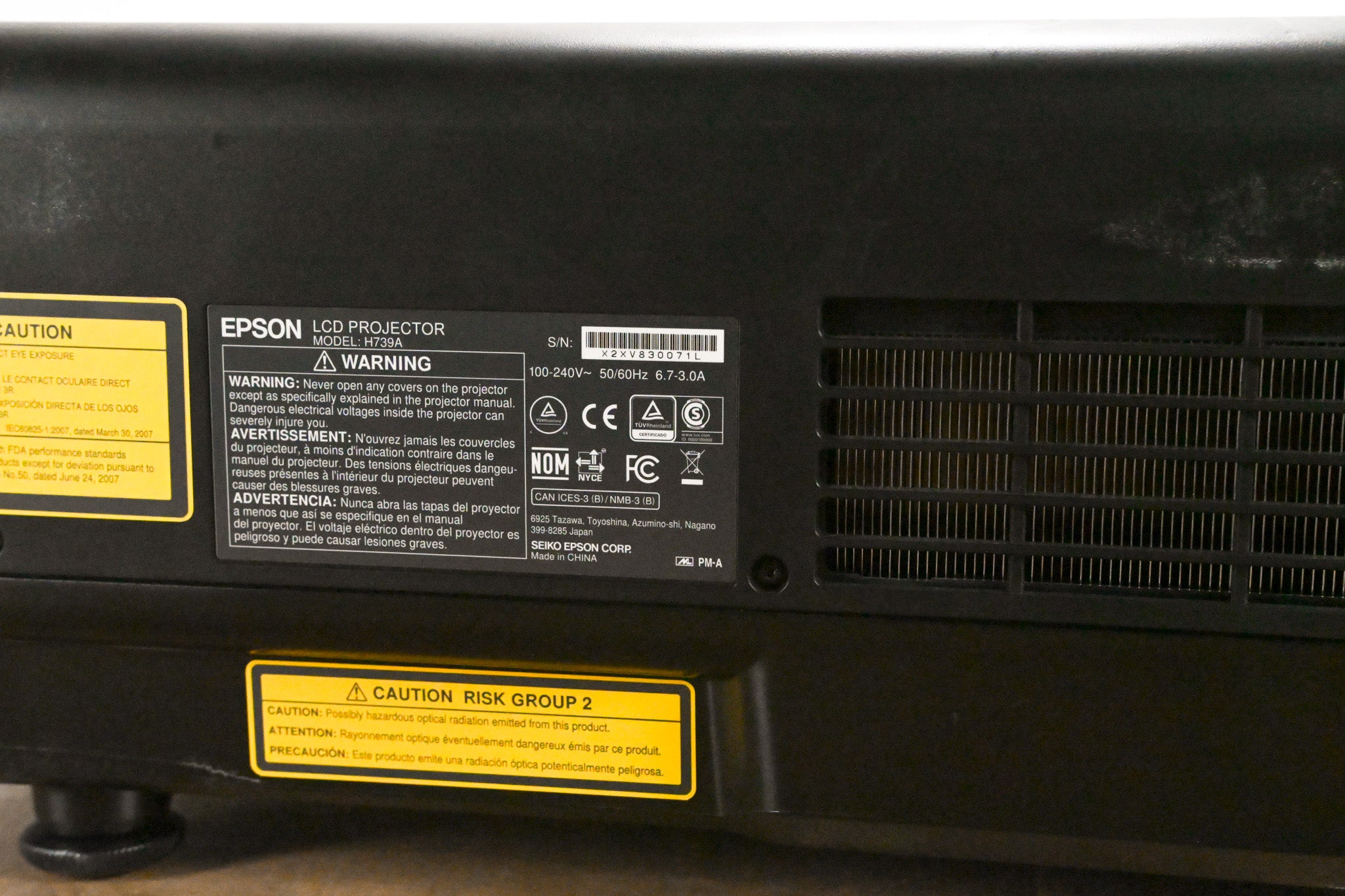 Epson Pro L1405U 8,000-Lumen Laser WUXGA 3LCD Projector w/ Lens
