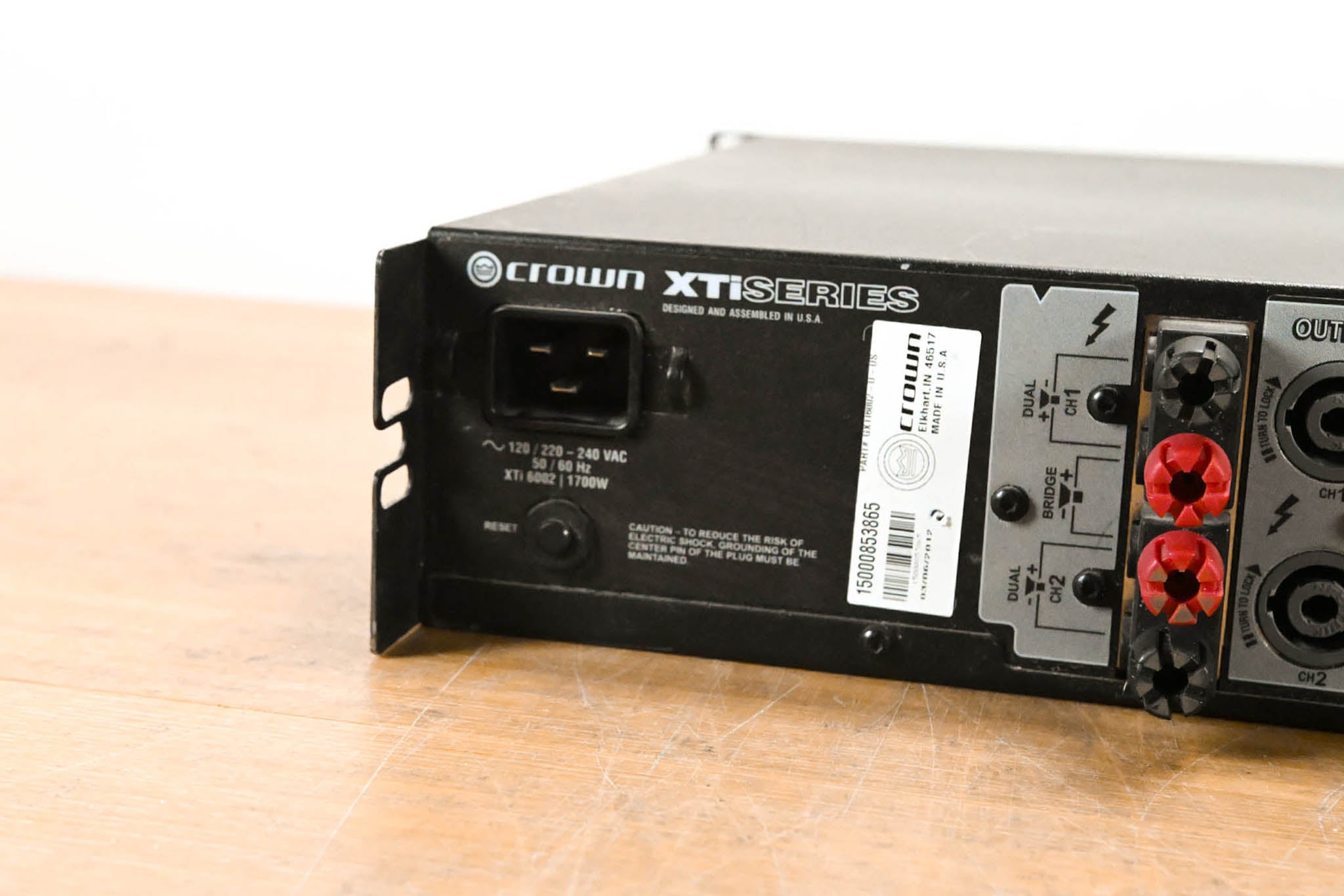 Crown XTi 6002 Two-Channel, 2100W @ 4Ω Power Amplifier