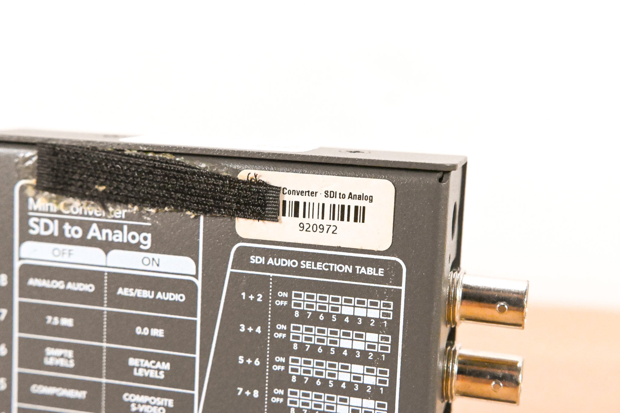 Blackmagic Design Mini Converter SDI to Analog (NO POWER SUPPLY)