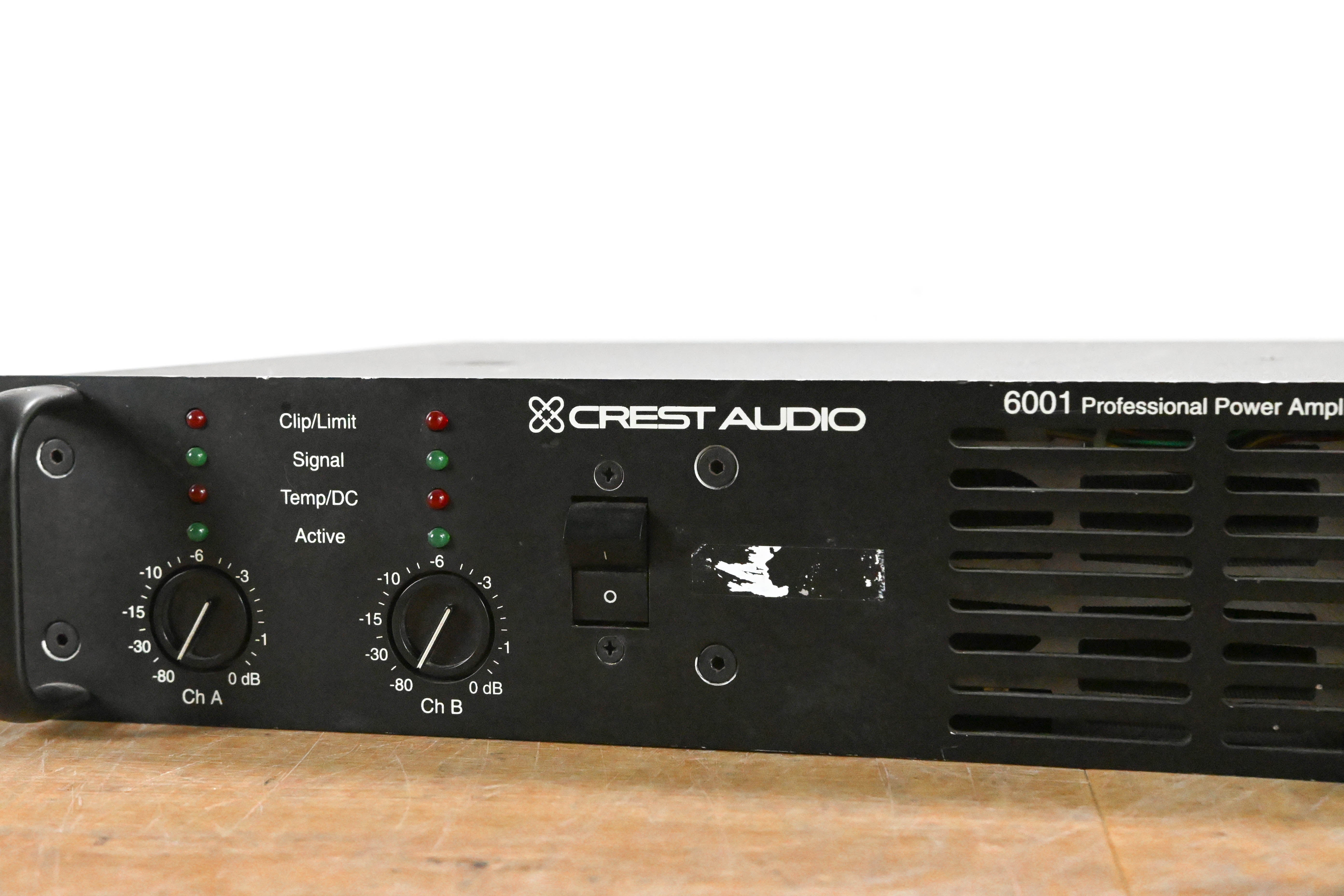 Crest Audio 6001 2-Channel Power Amplifier