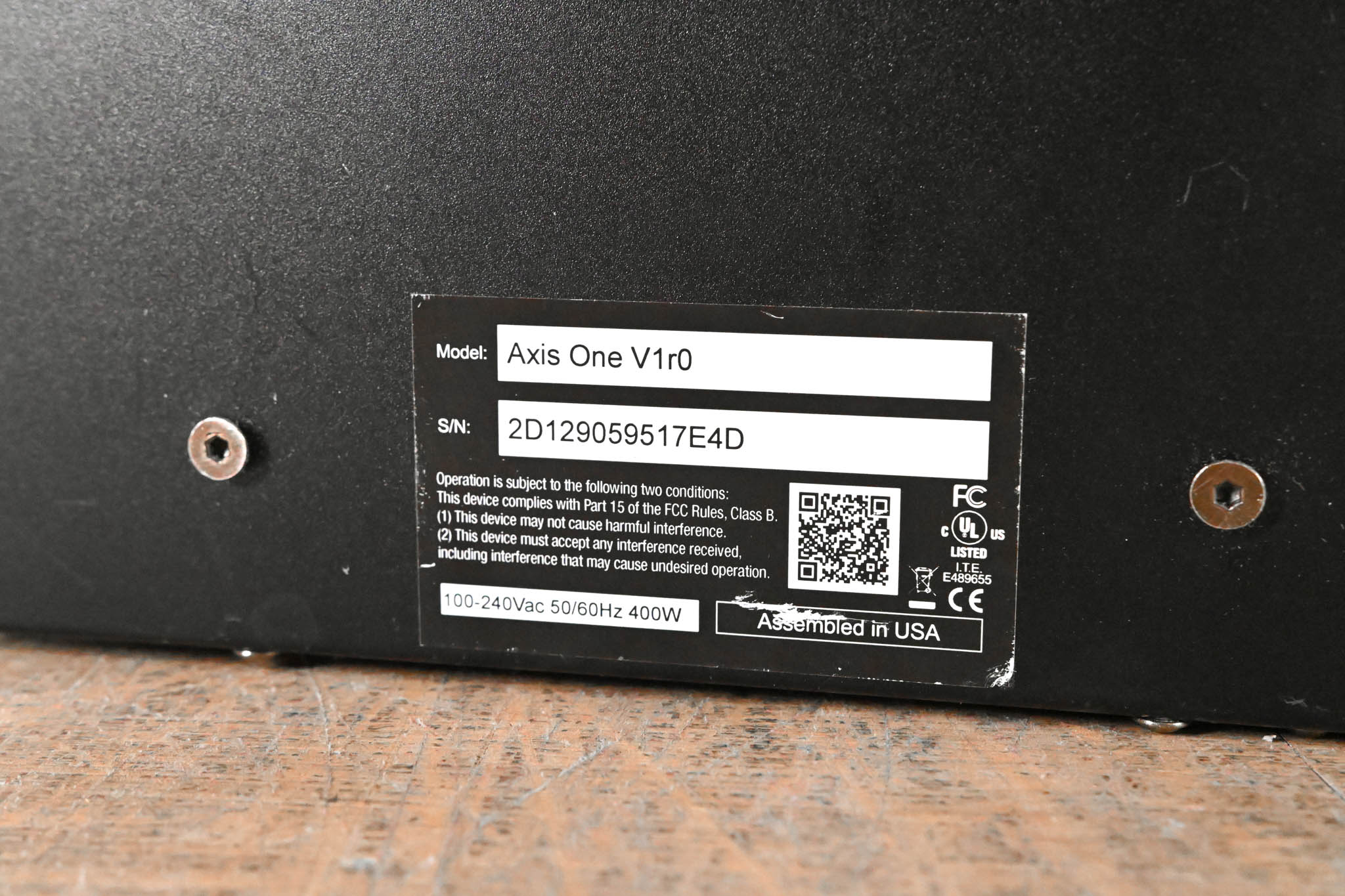 Waves SoundGrid Axis One SoundGrid Computer for Live Audio