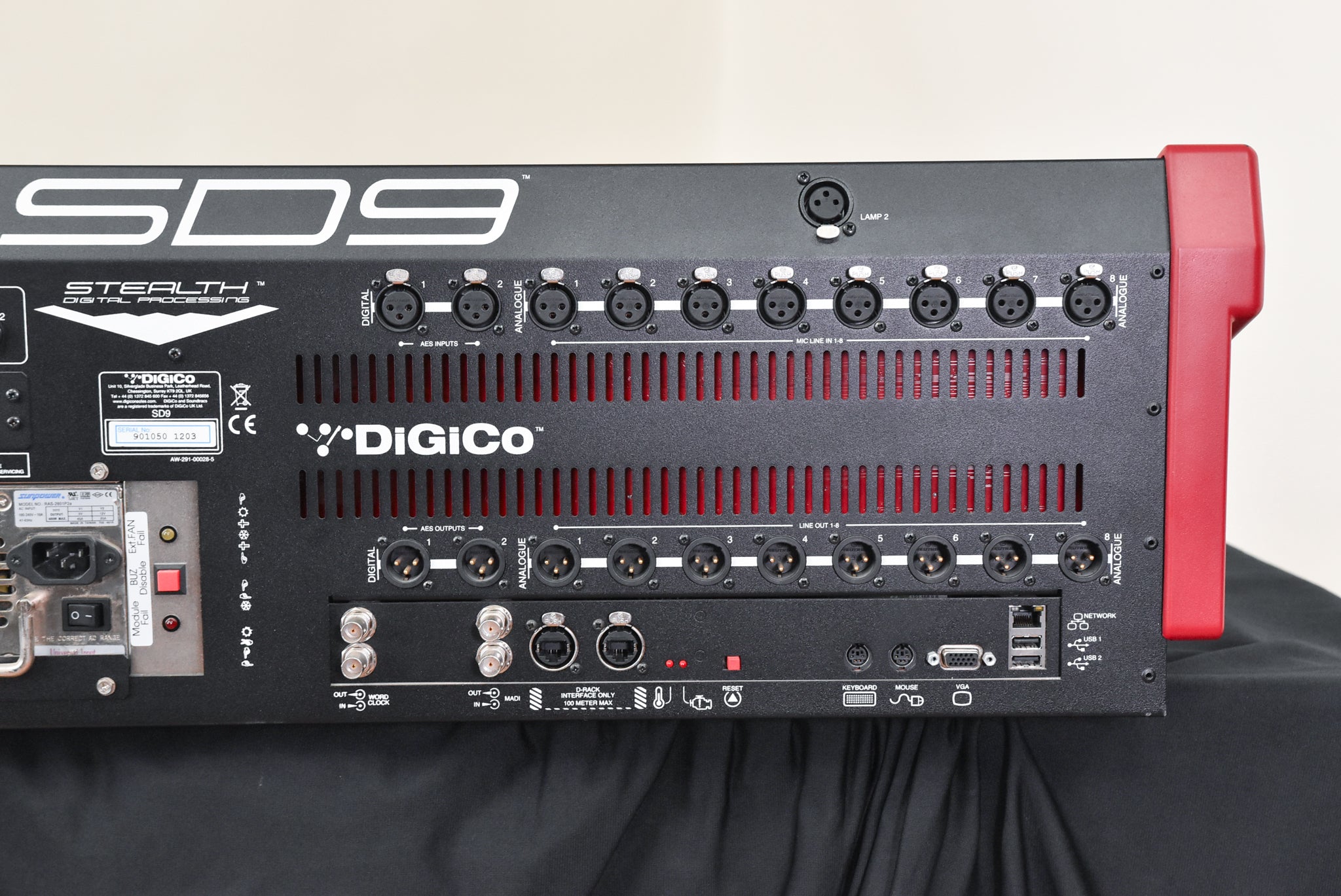 DiGiCo SD9 Digital Mixing Console with D-Rack