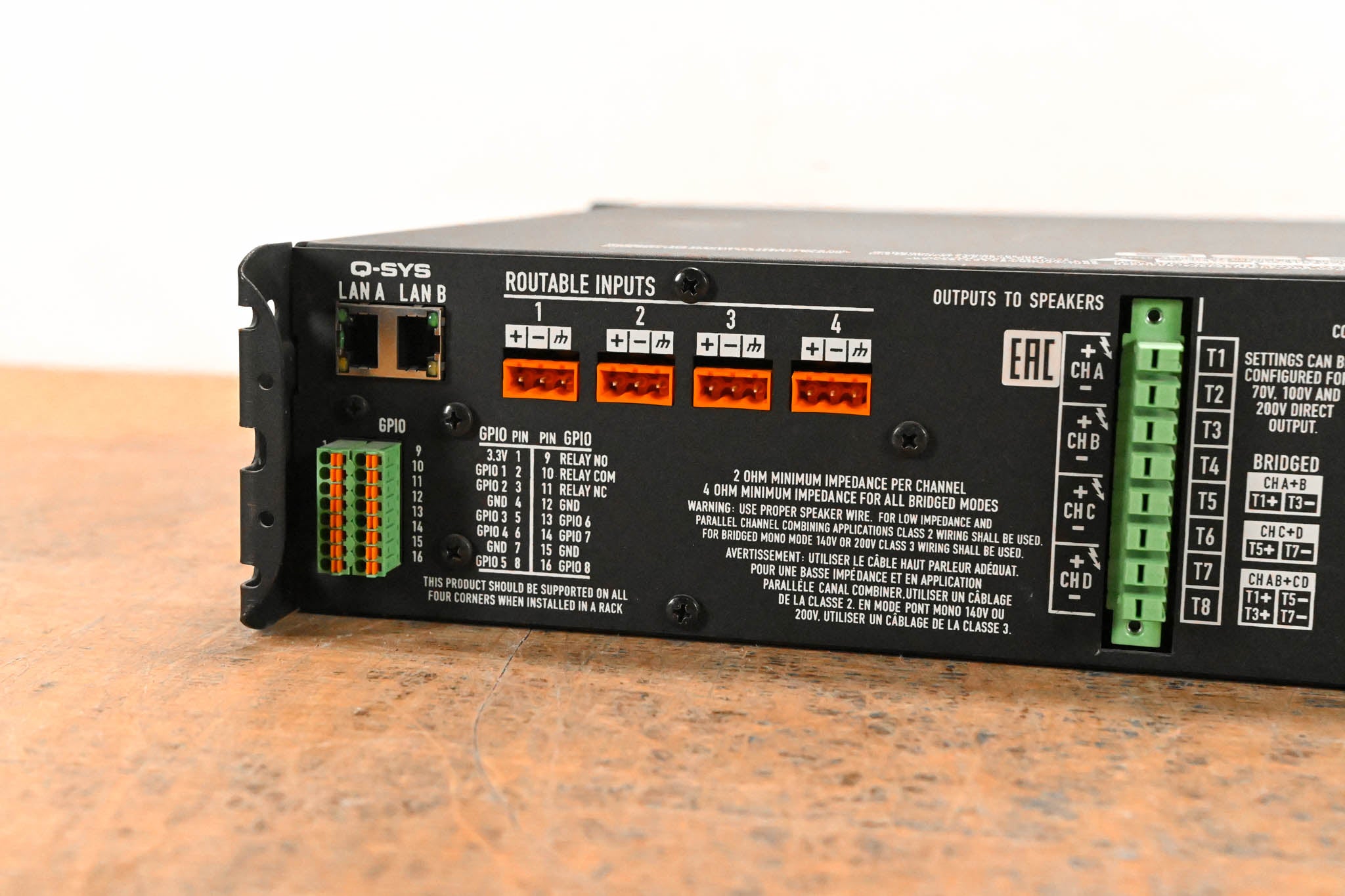 QSC CXD4.5Q 4-Channel Network Amplifier