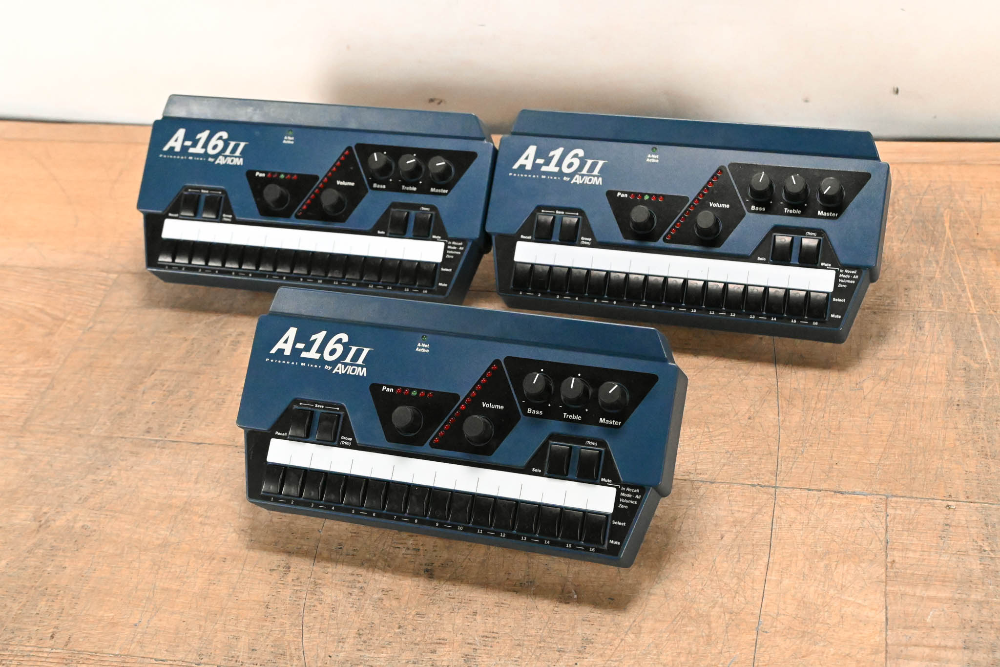 Aviom A-16II Personal Mixer (Pack of 3)