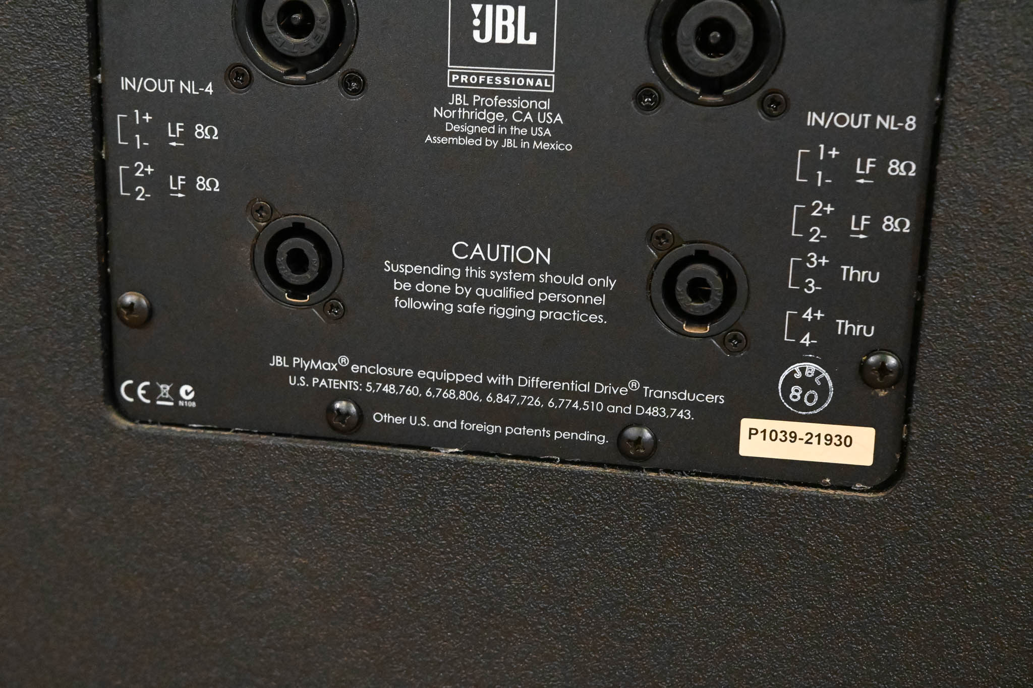 JBL VT4883 Subcompact Dual 12" Cardioid-Arrayable Subwoofer