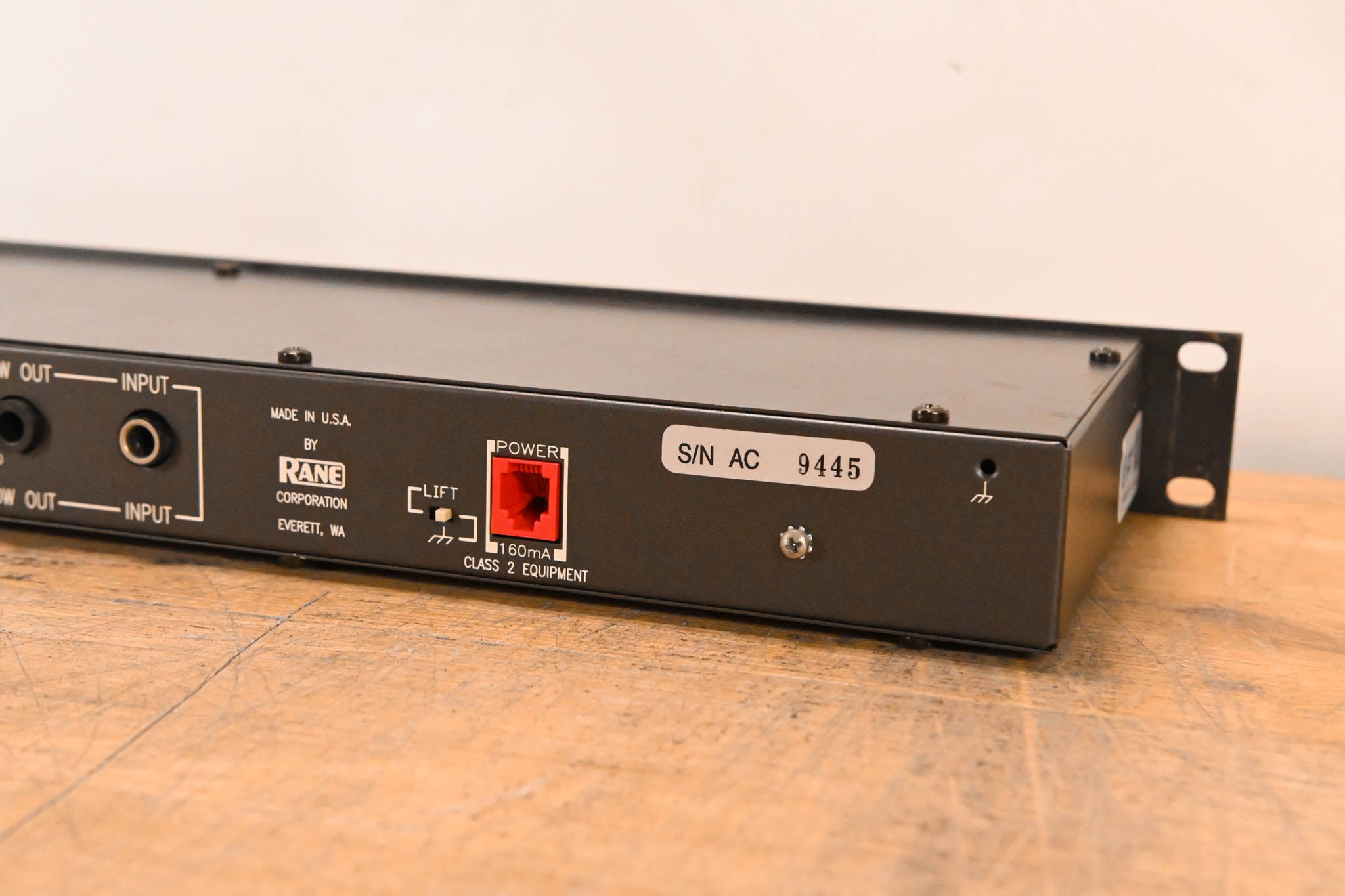 Rane AC22 2-Channel Active Crossover (NO POWER SUPPLY)