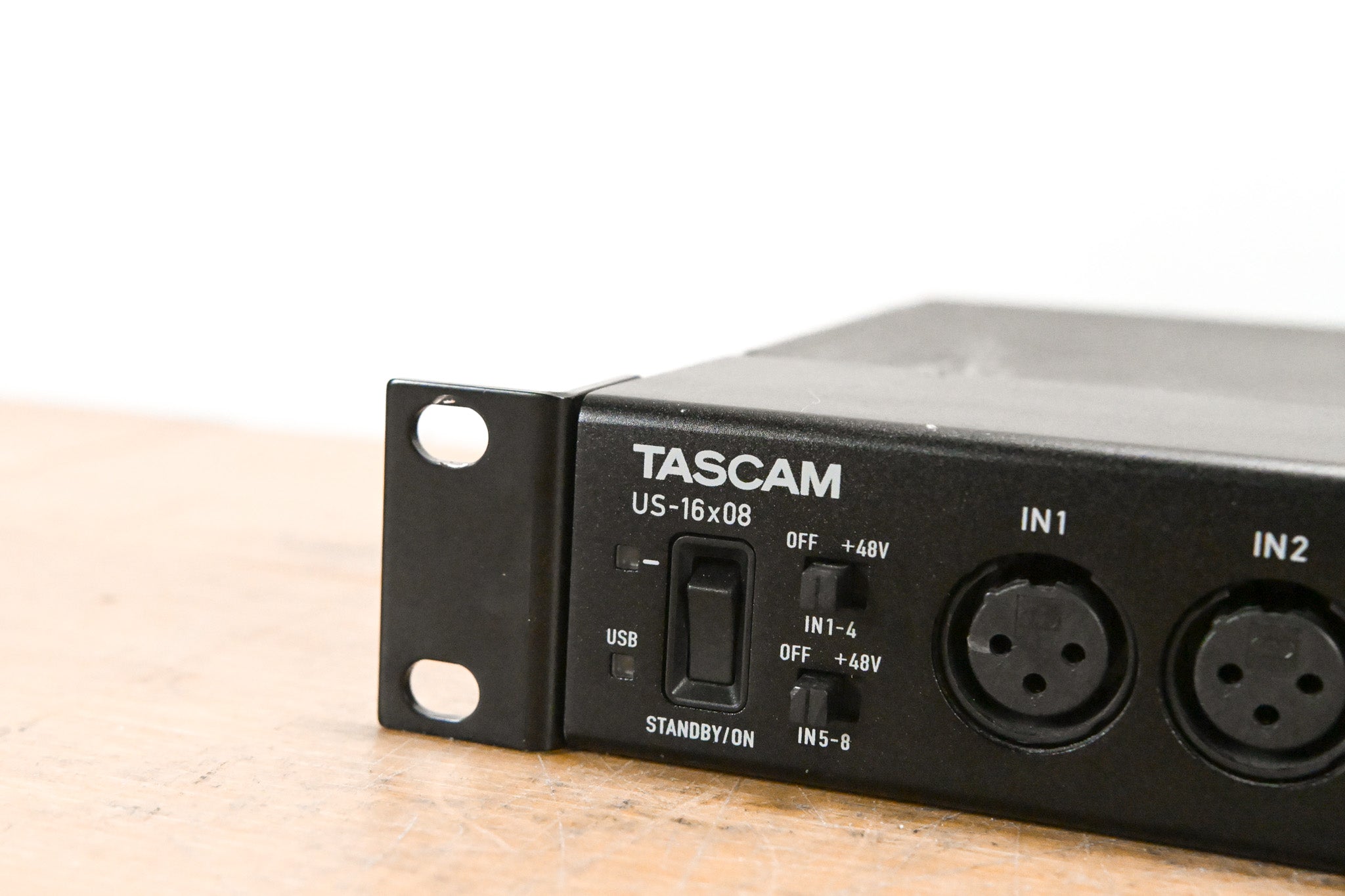 TASCAM US-16x08 16-in/8-out USB Audio/MIDI Interface (NO POWER SUPPLY)