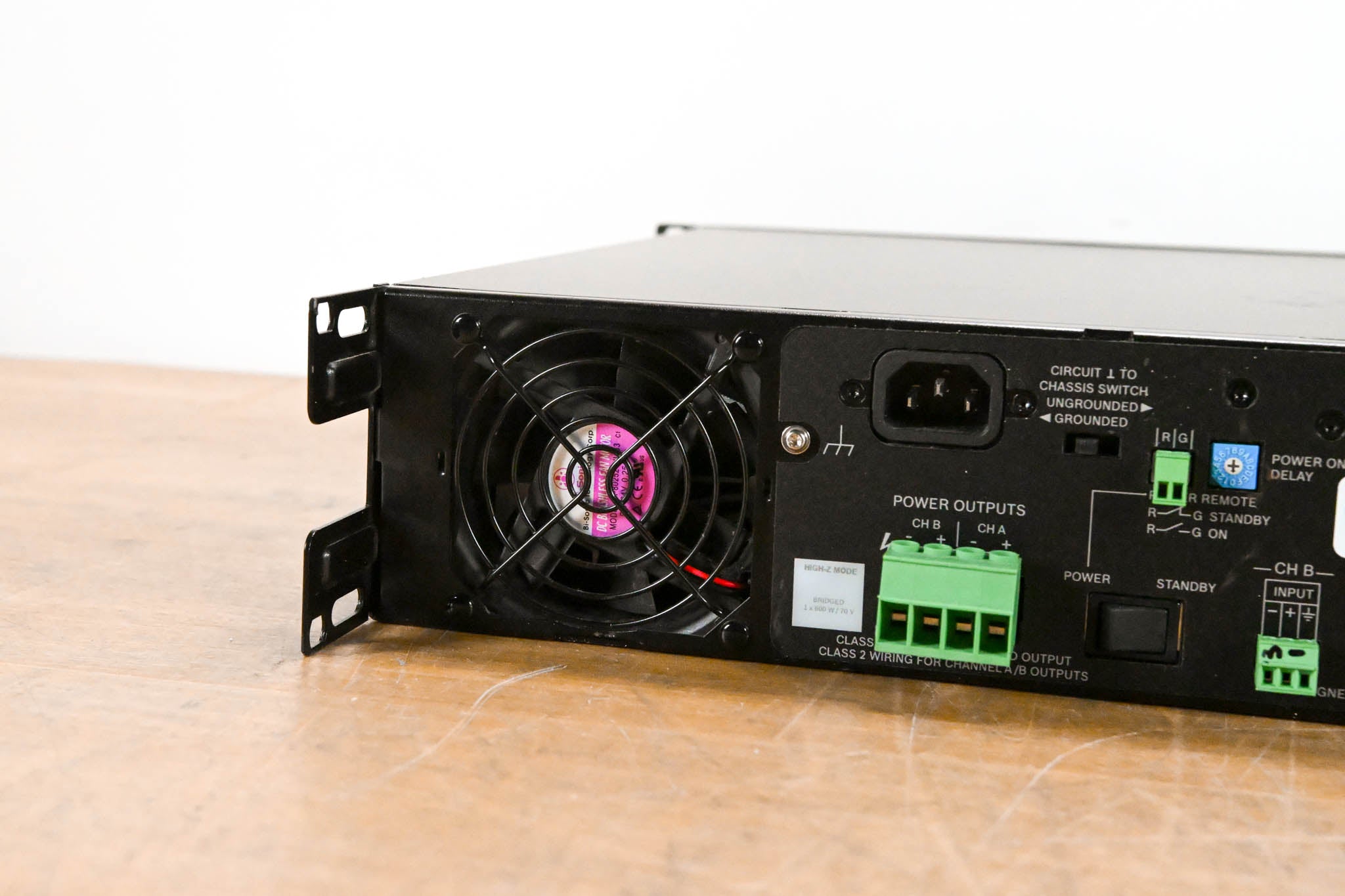 Dynacord C1300FDi 2-Channel 650W Power Amplifier with DSP