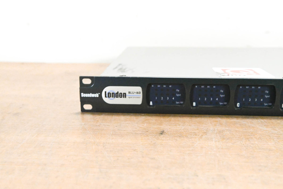 BSS London BLU-160 Networked Signal Processor