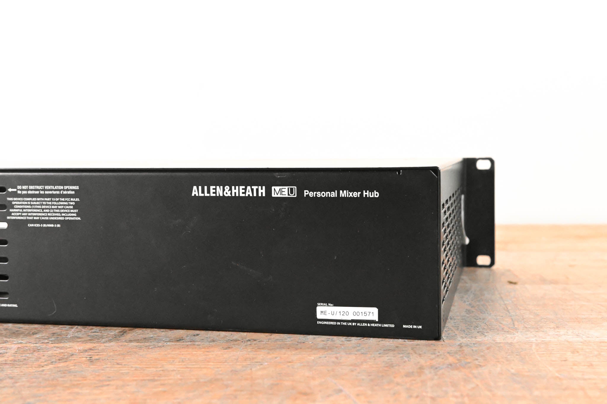 Allen & Heath ME-U 10-Port PoE Monitor Hub for ME-1 Personal Mixers