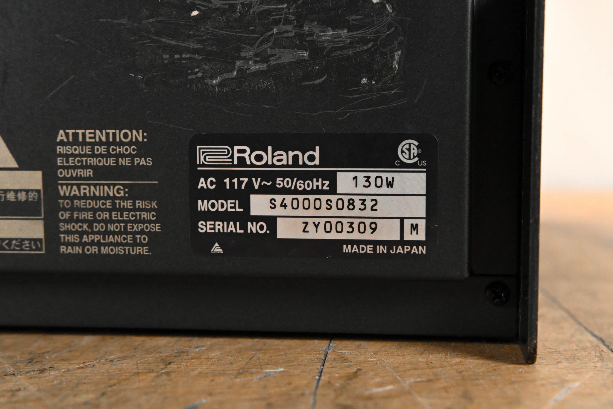 Roland S-4000S-3208 Digital Snake 32x12 Modular Stage Unit