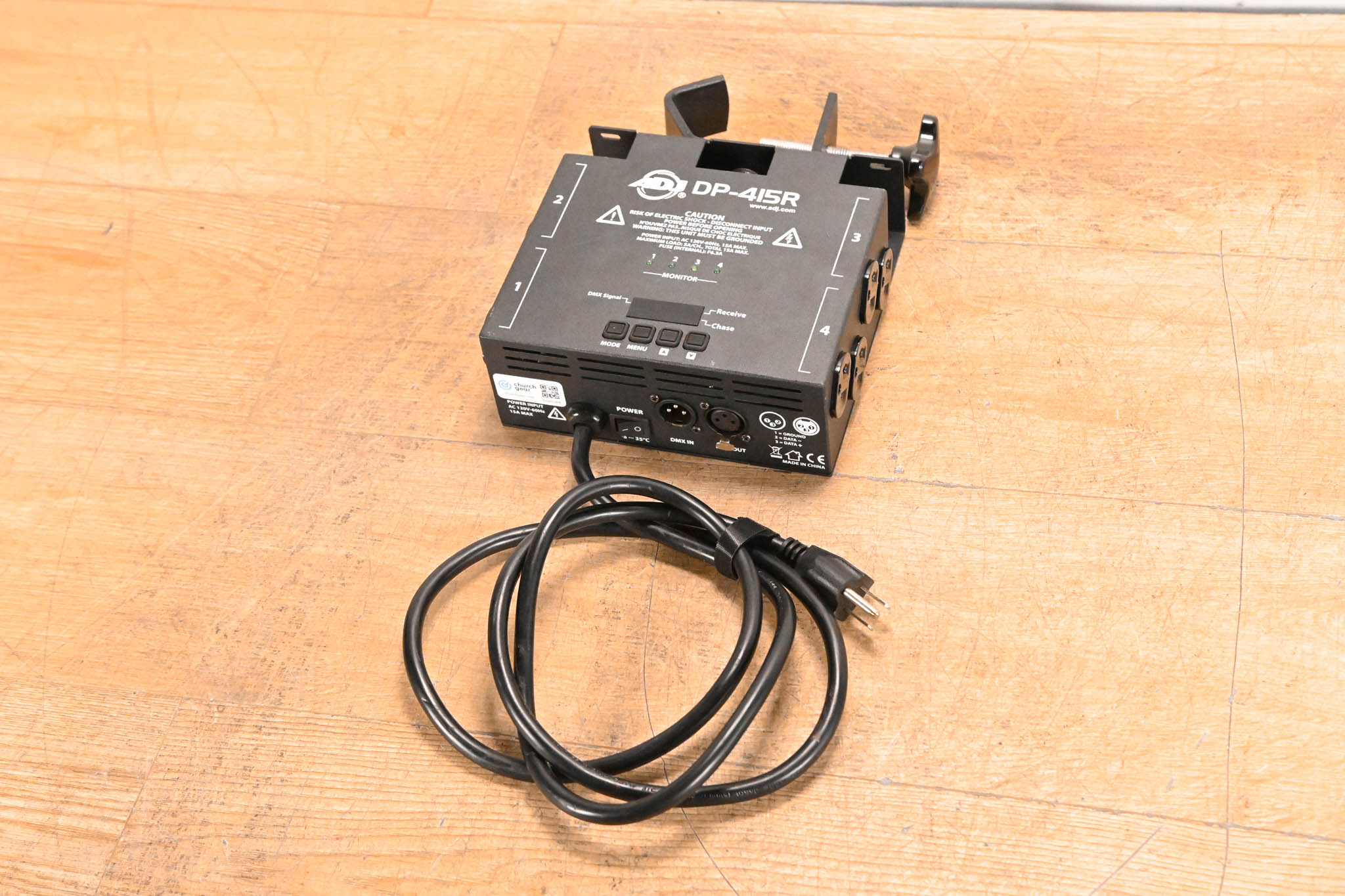ADJ DP-415R 4-Channel 600W DMX Dimmer/Switch Pack