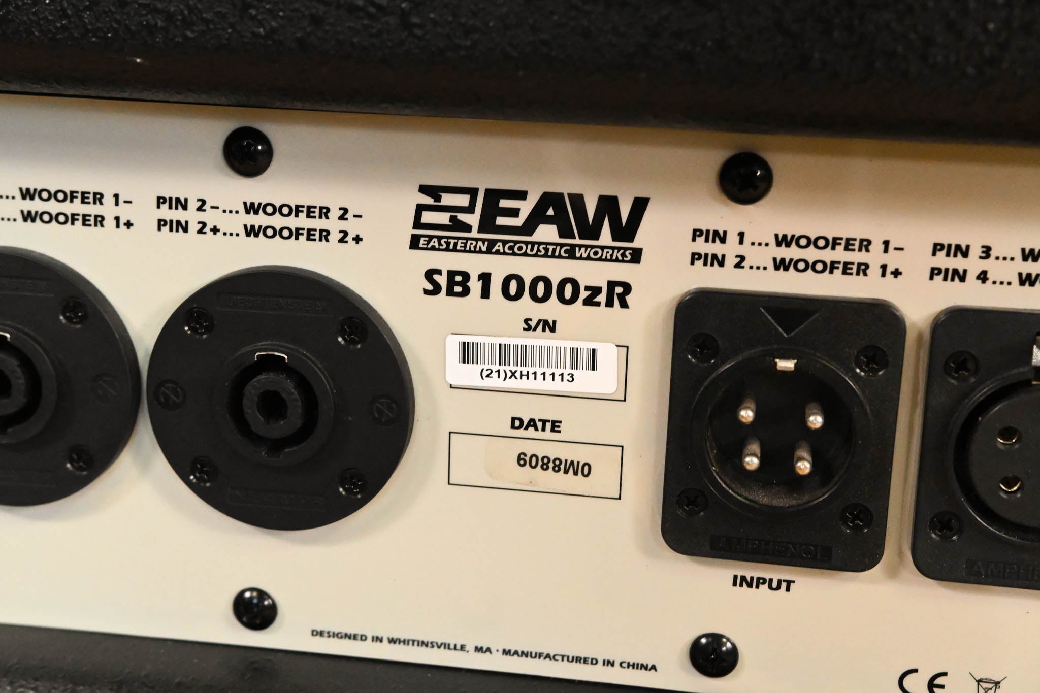 EAW SB1000zR High Output Dual 18" Passive Subwoofer