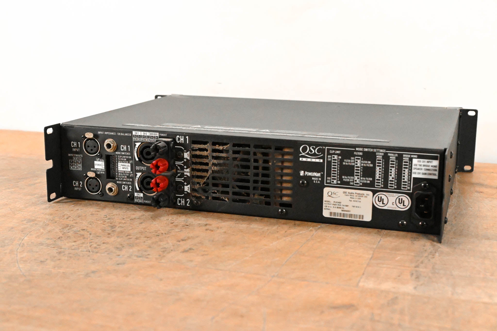 QSC PLX2402 2-Channel Power Amplifier