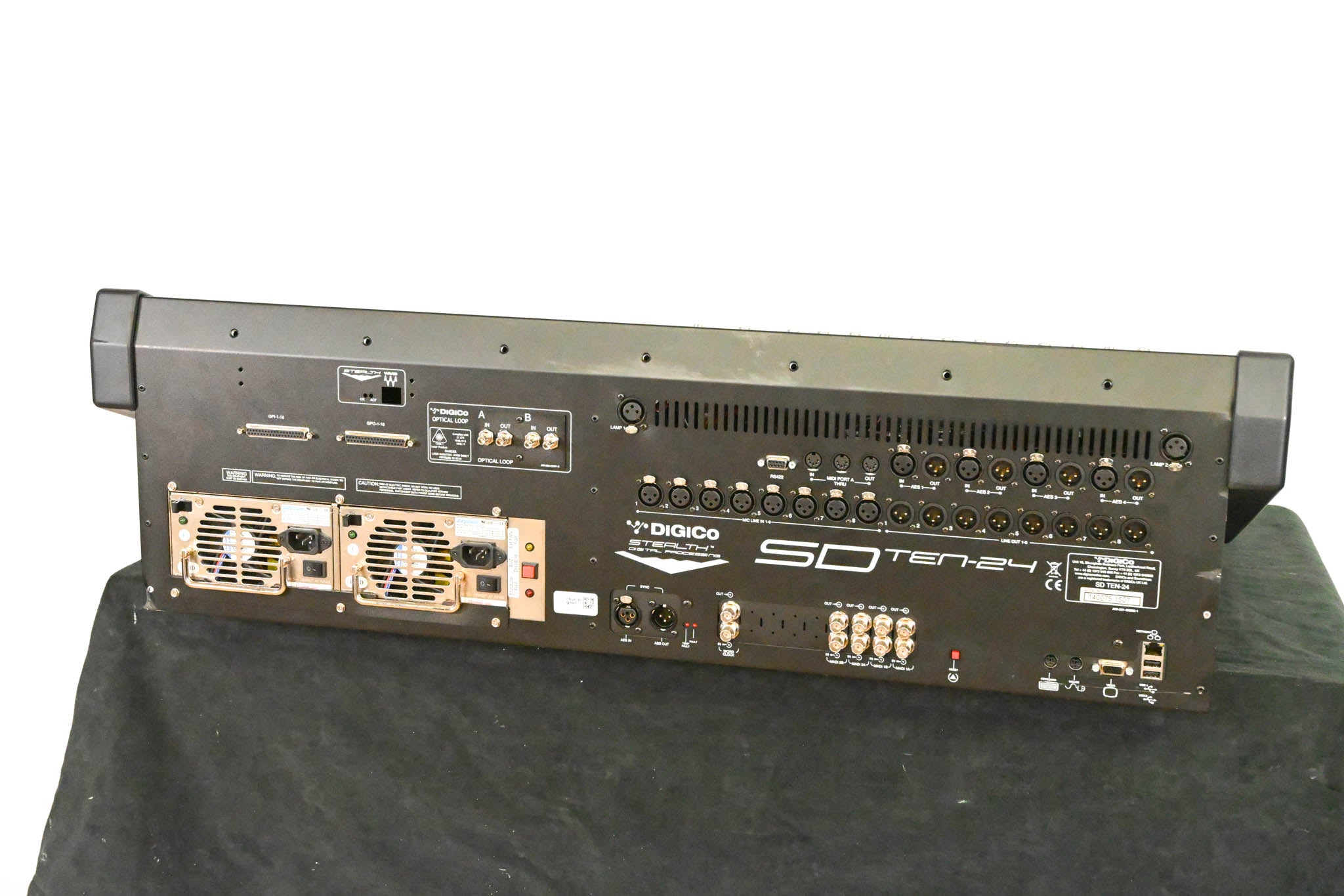 DiGiCo SD10-24 Digital Mixing Console w/ ST Optical